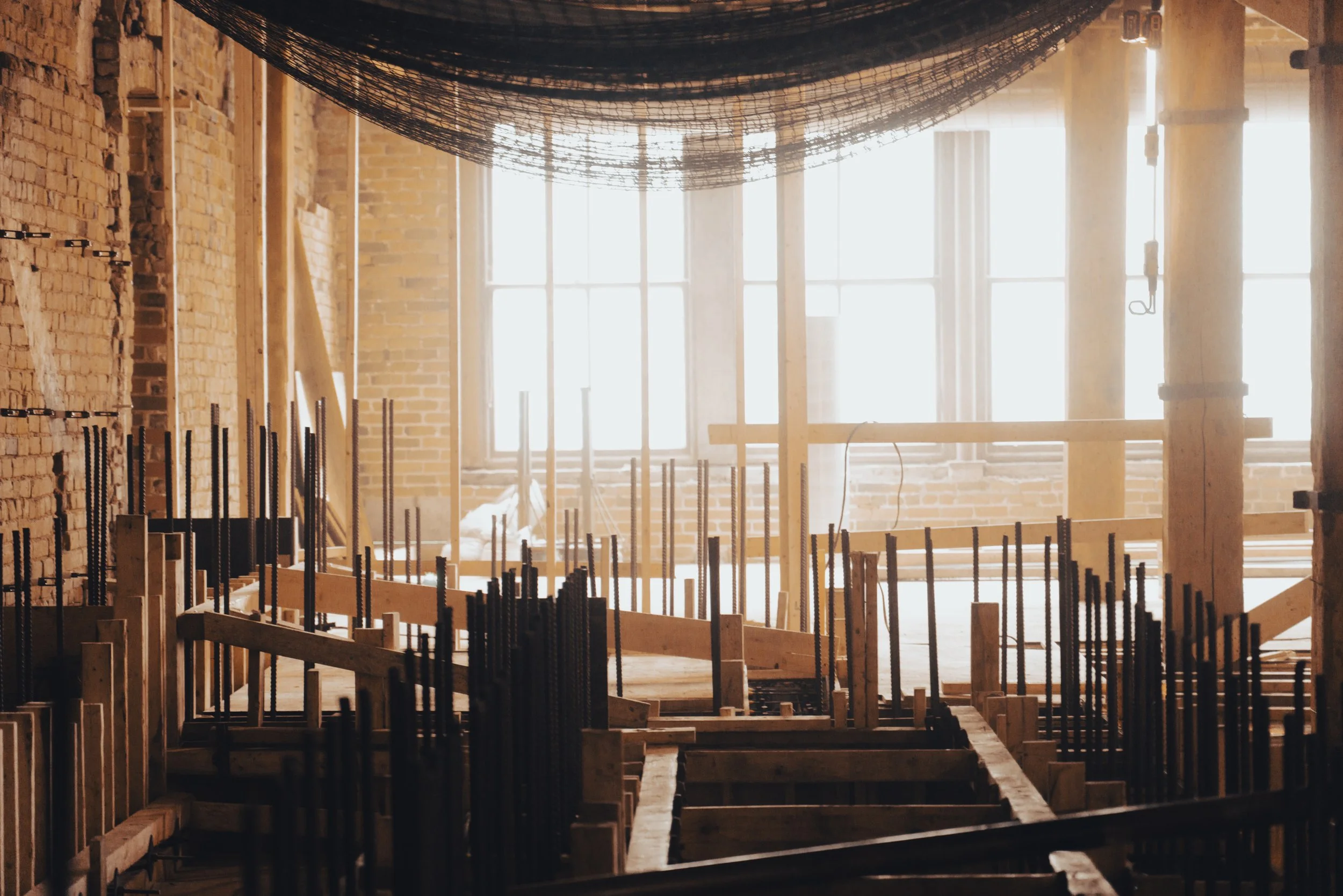 Une image de la maison flottante.