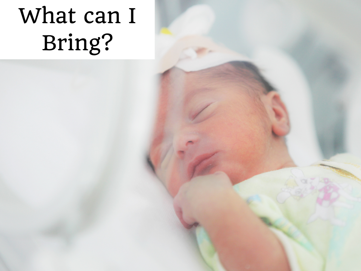 What can I bring to the NICU?