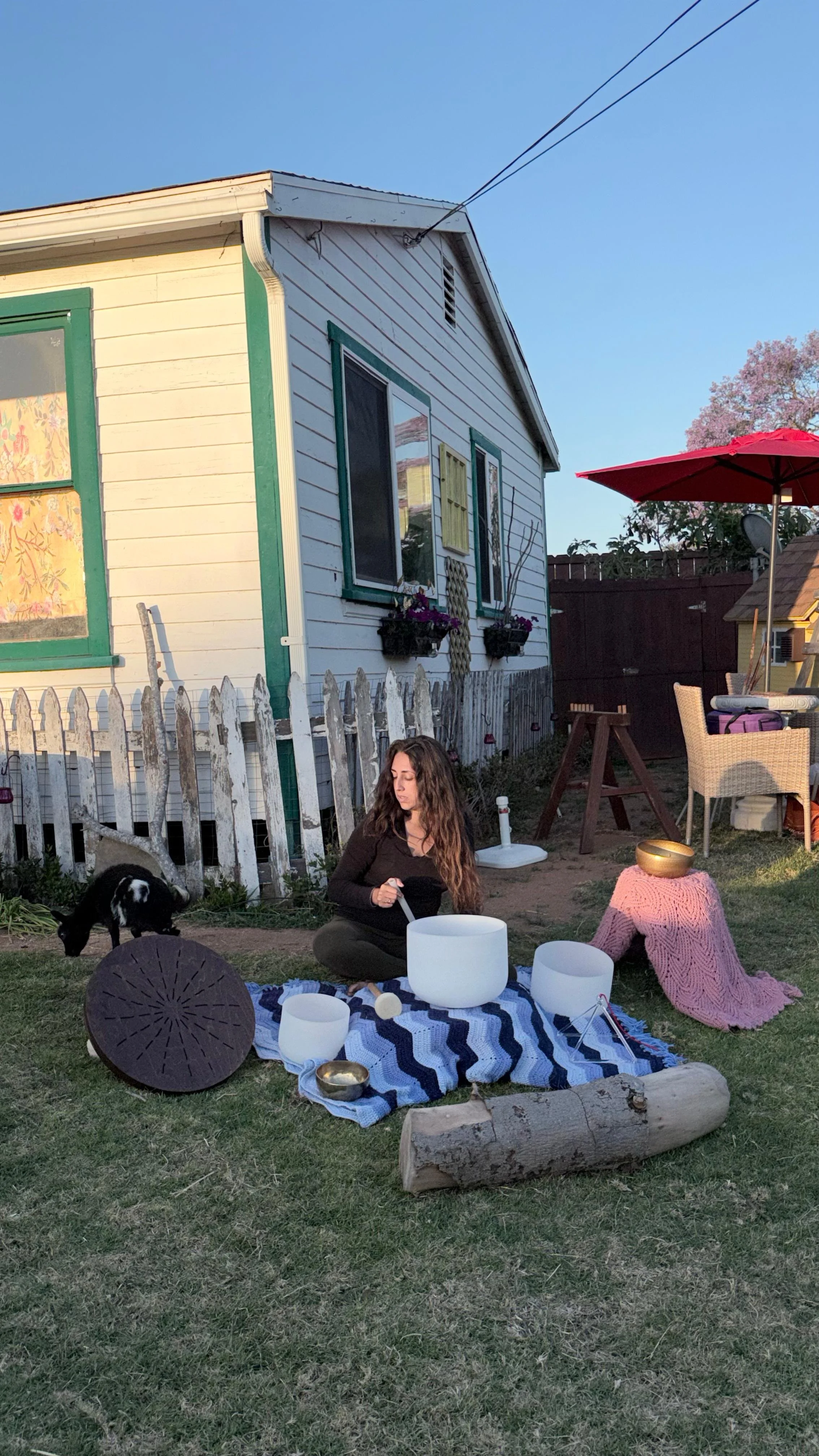Sunset Soiree - Sound Healing & Therapeutic Movement outdoors w/ animals