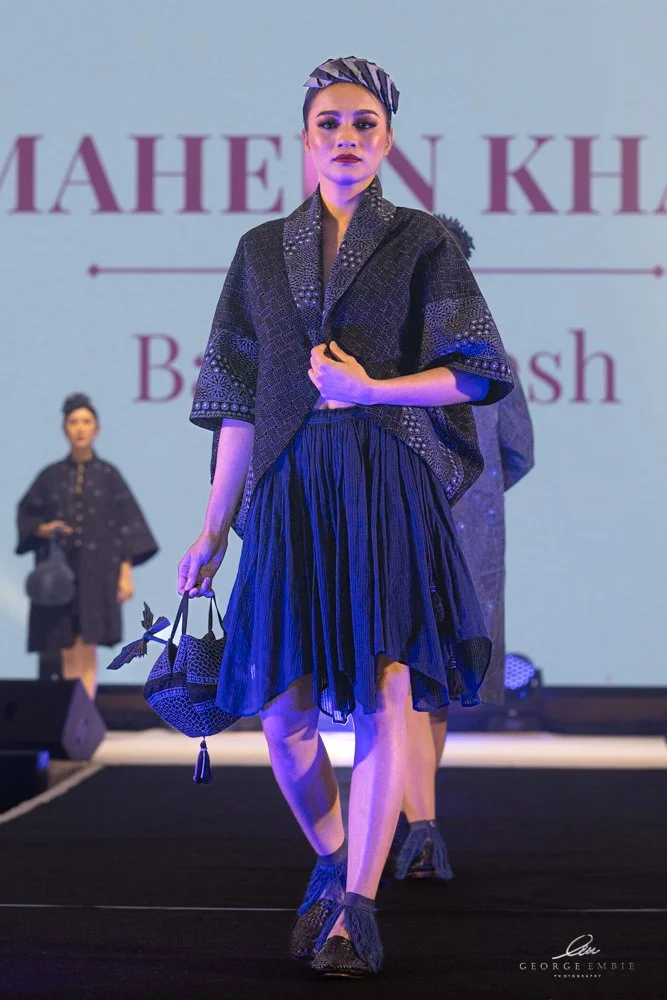 Maheen Khan designs, Bangladesh (Photo by George Embie)