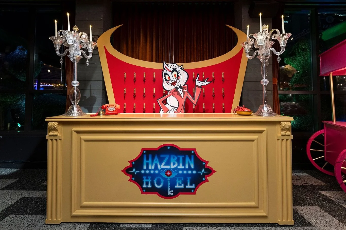 Sins forgiven for one night only at the Hazbin Hotel Season 2 after party. Stream on @primevideo on October 29. 🔥🪩🔑

Hazbin Hotel Season 2 Premiere | New York | 10.20.2025