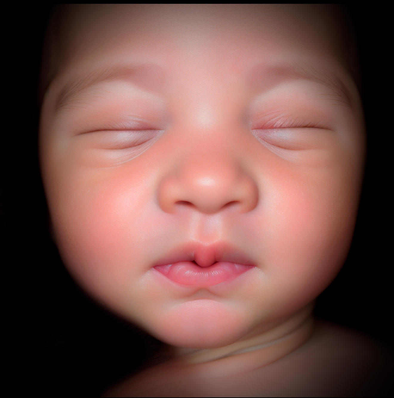 8K baby imaged enhancement