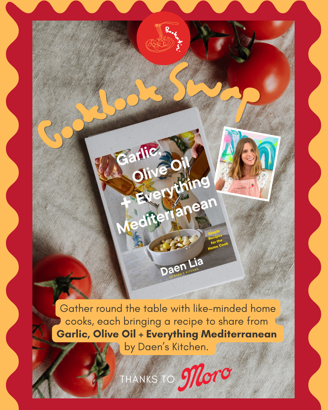 Cookbook Swap with Daen’s Kitchen
