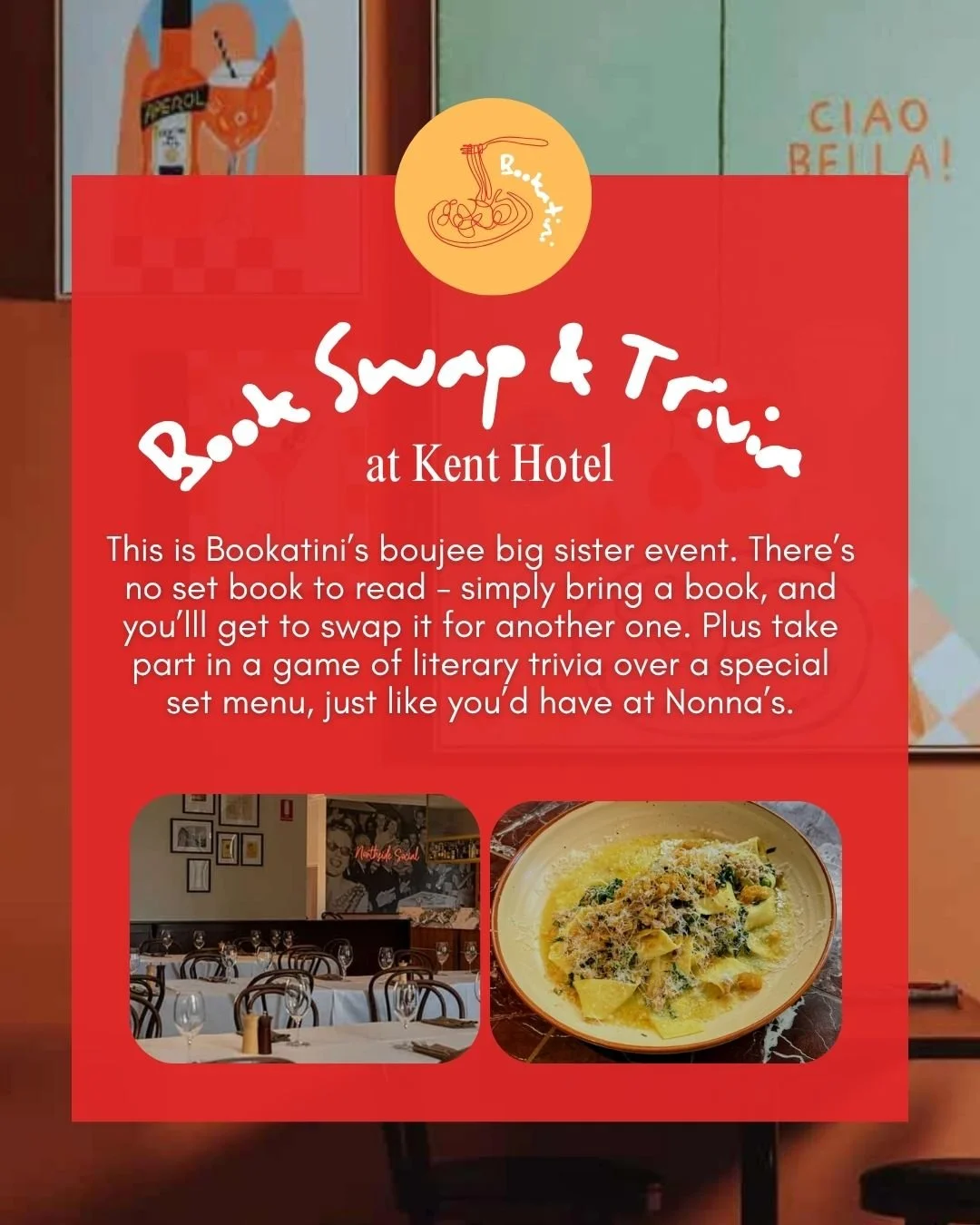 Bookswap &amp; Trivia at Kent Hotel