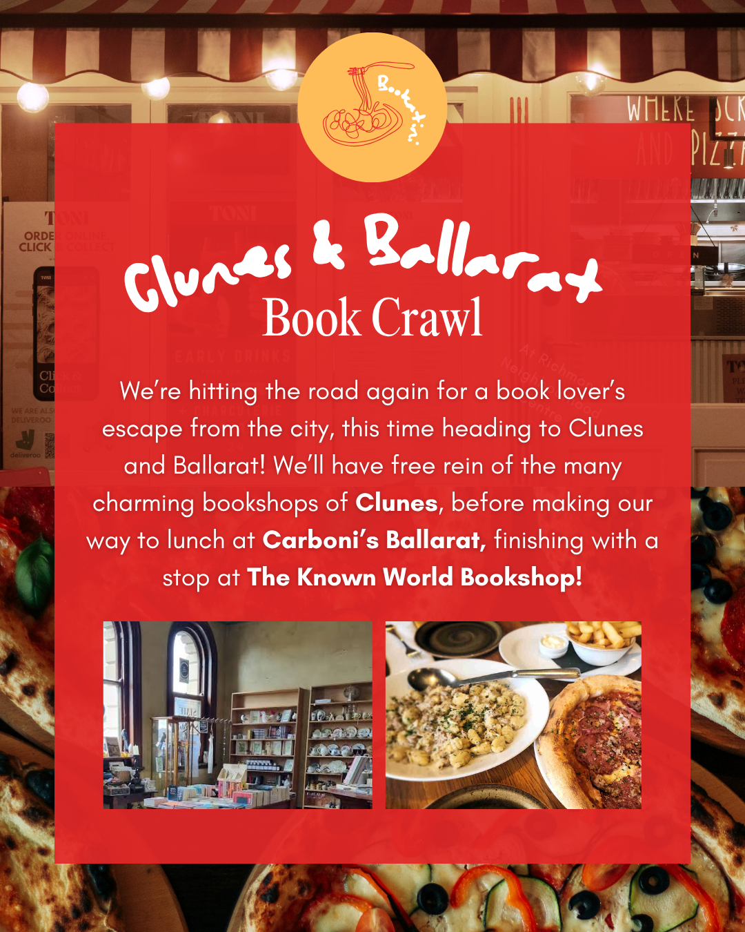 Clunes &amp; Ballarat Book Crawl 
