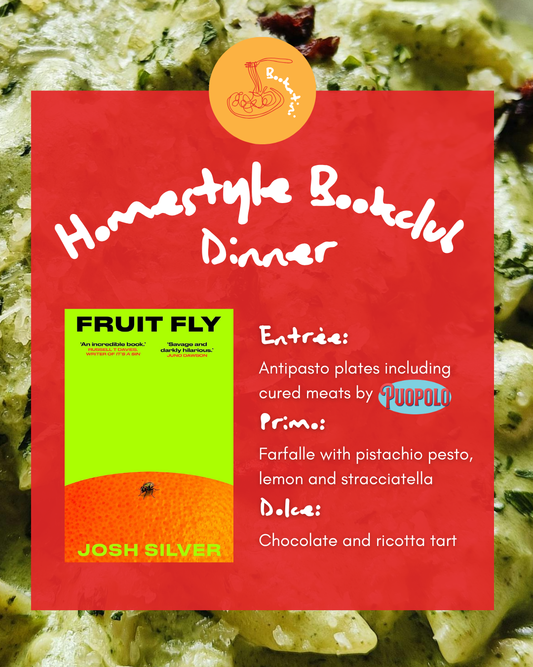 November Homestyle Bookclub Dinner