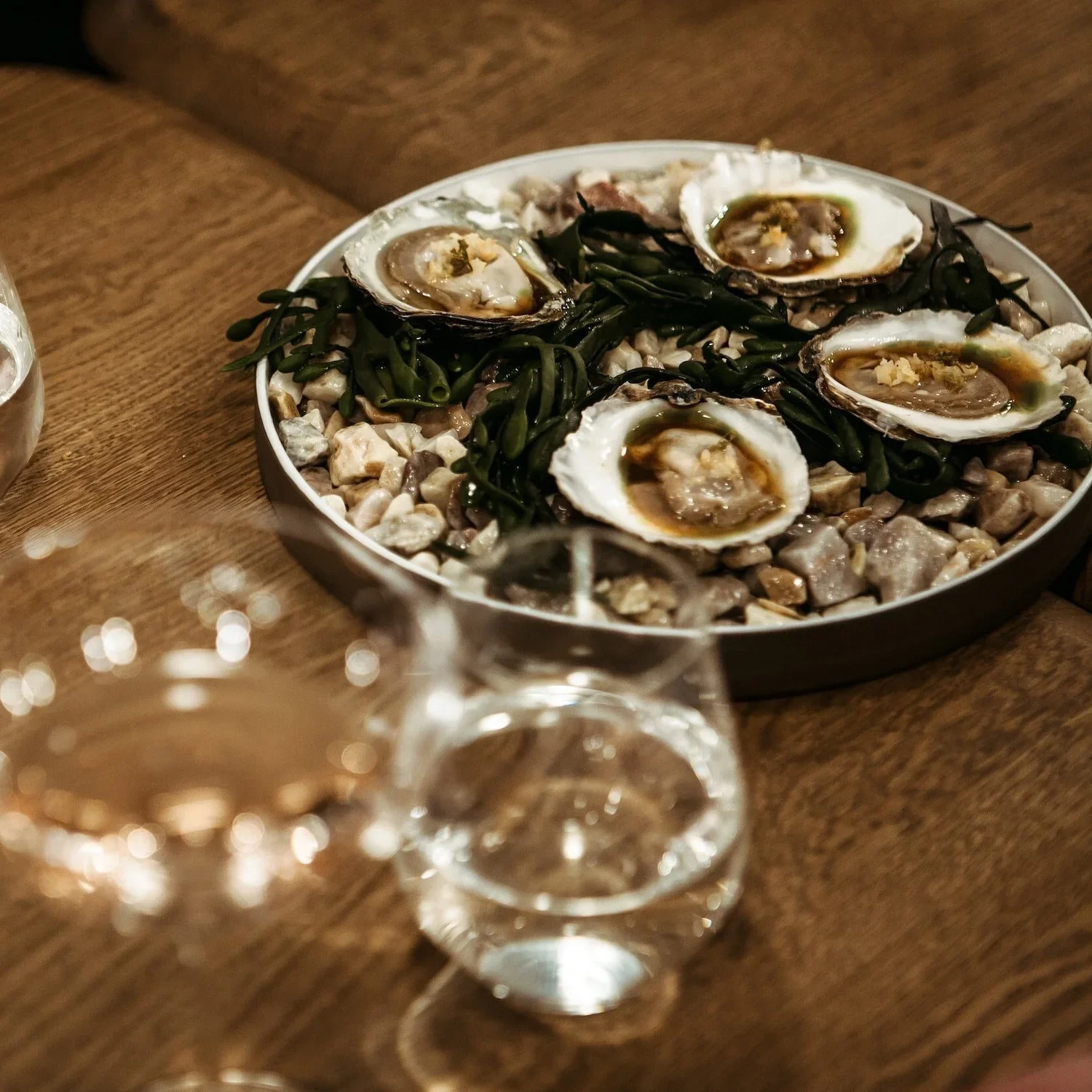 Grilled Oysters with Chipotle Butter