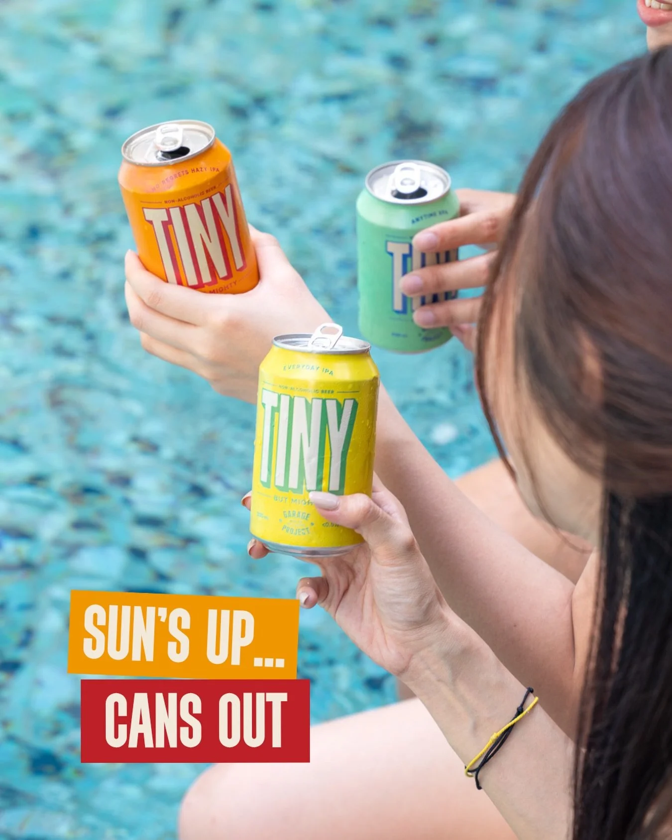 Sun&rsquo;s up. Cans out.

From first light to last dip&mdash;TINY fits right in. 
Crisp, refreshing, and ready for whatever the day turns into.

#TINYButMighty #TINYBeer #SunsUpCansOut #MindfulDrinking