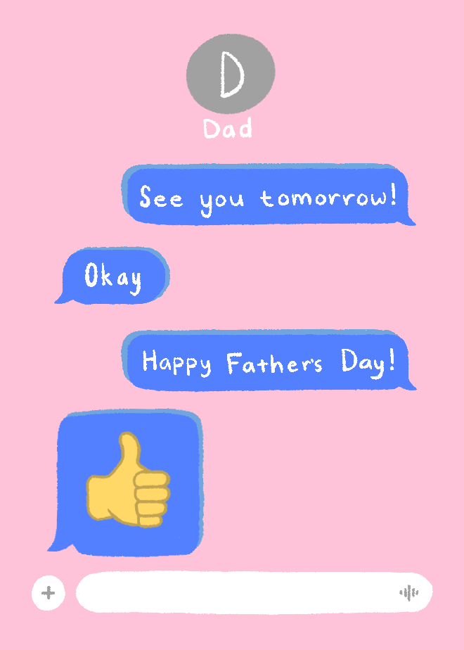 Dad's Message (Fathers Day)
