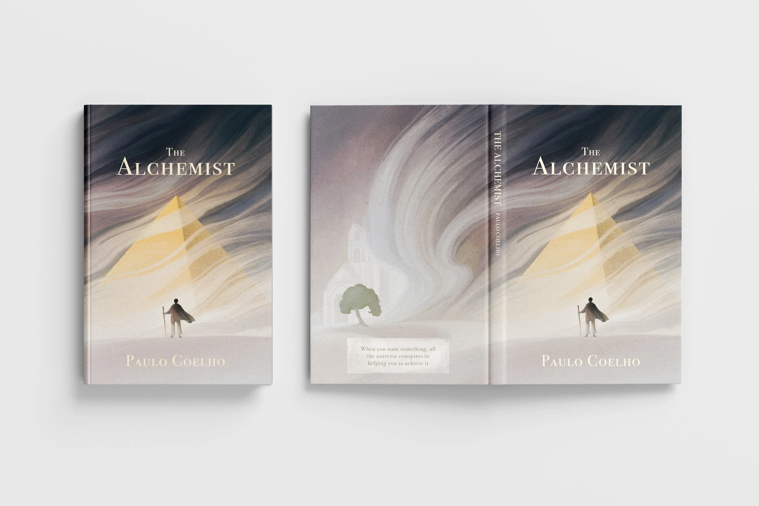 The Alchemist-Book Cover Mockup#2