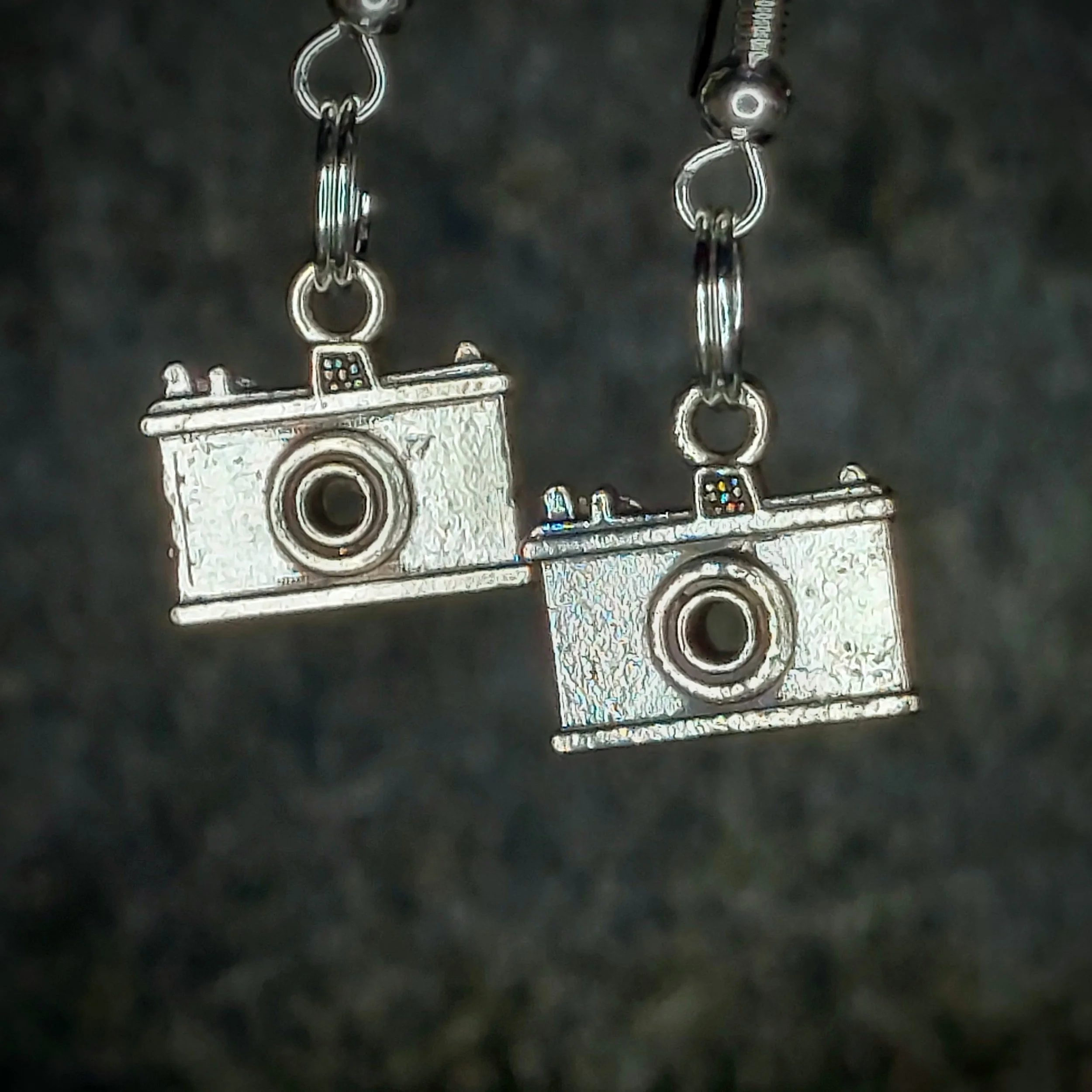 Camera Earrings 1