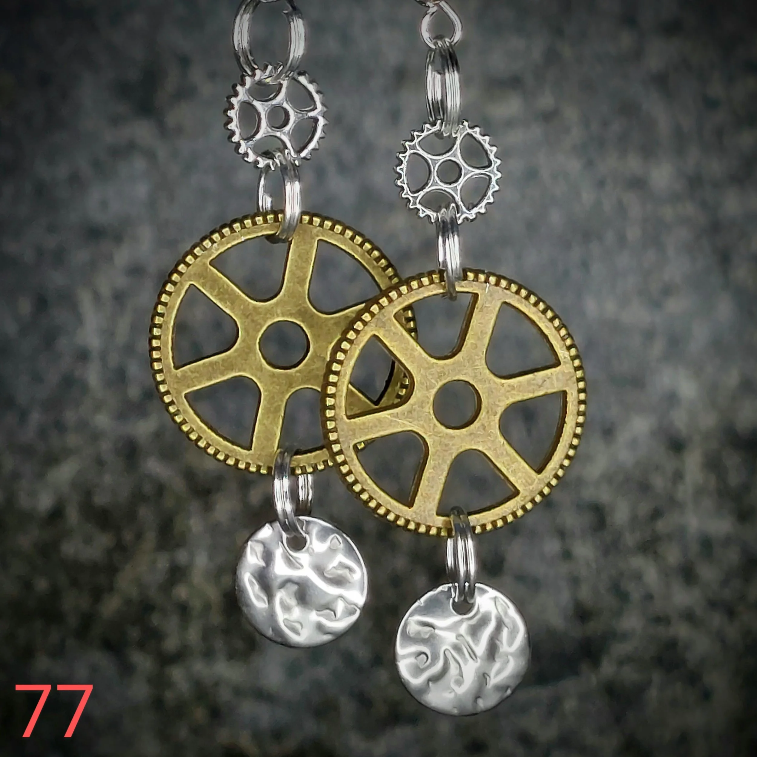 Steampunk Earrings No. 77