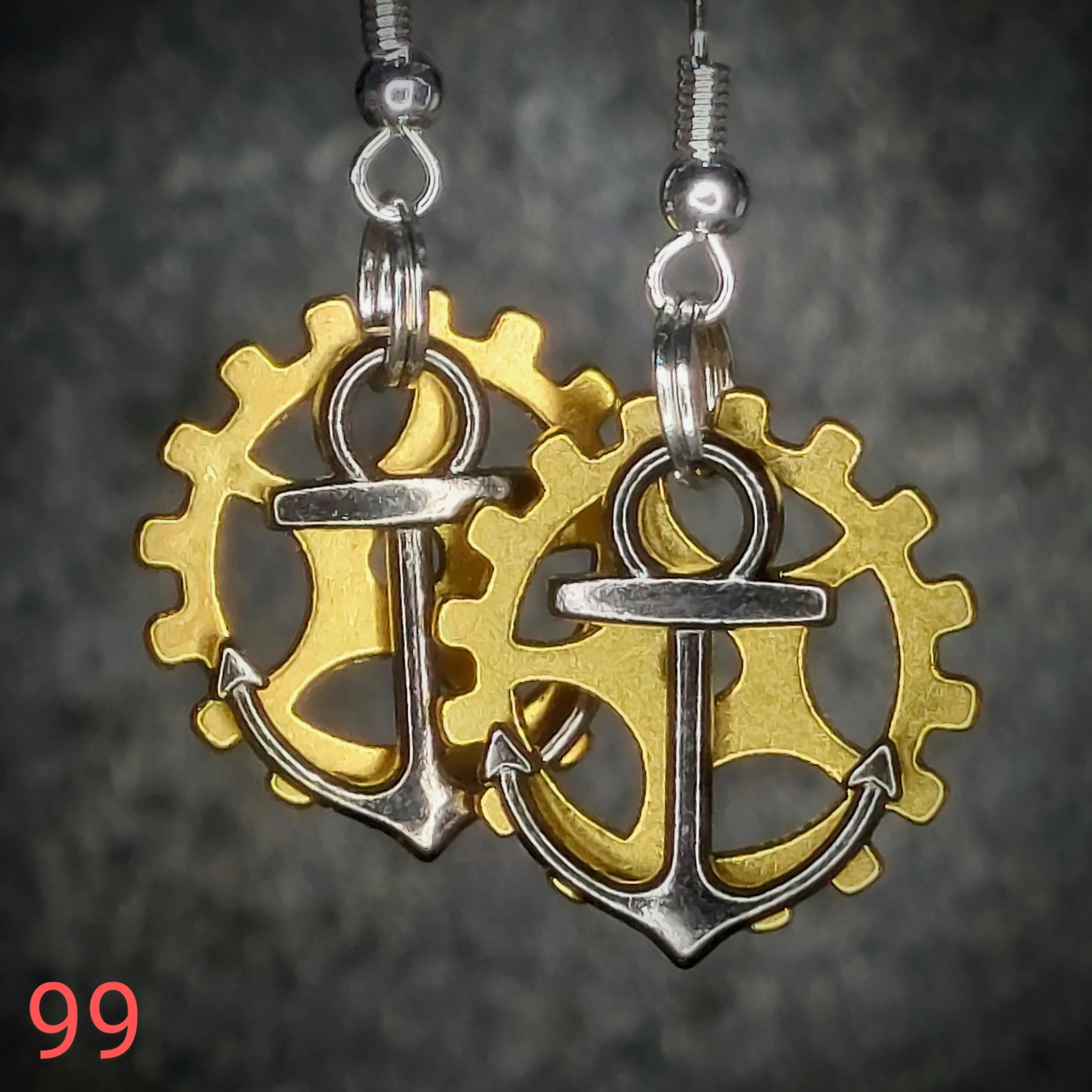 Steampunk Earrings No. 99
