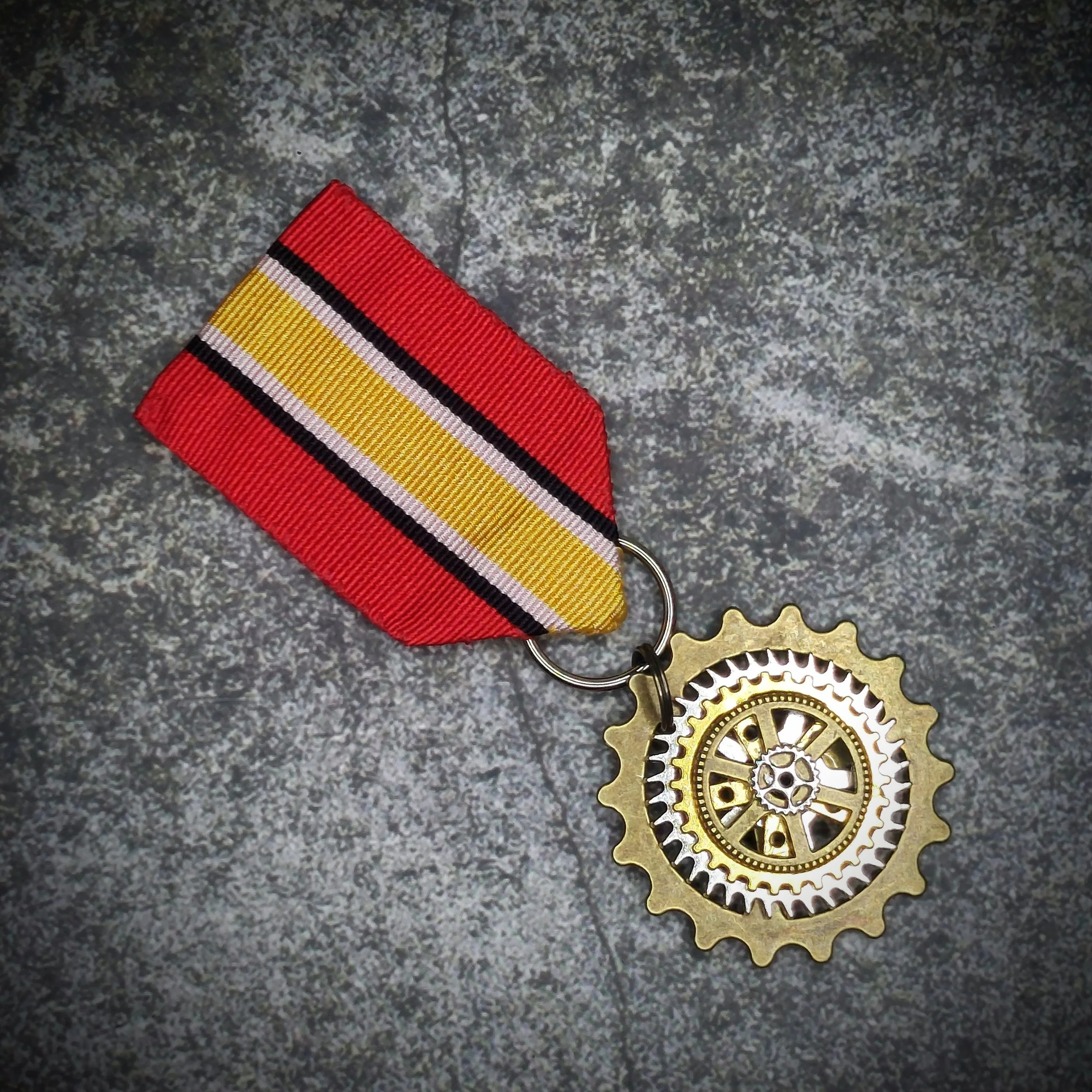 Handcrafted Steampunk Medal