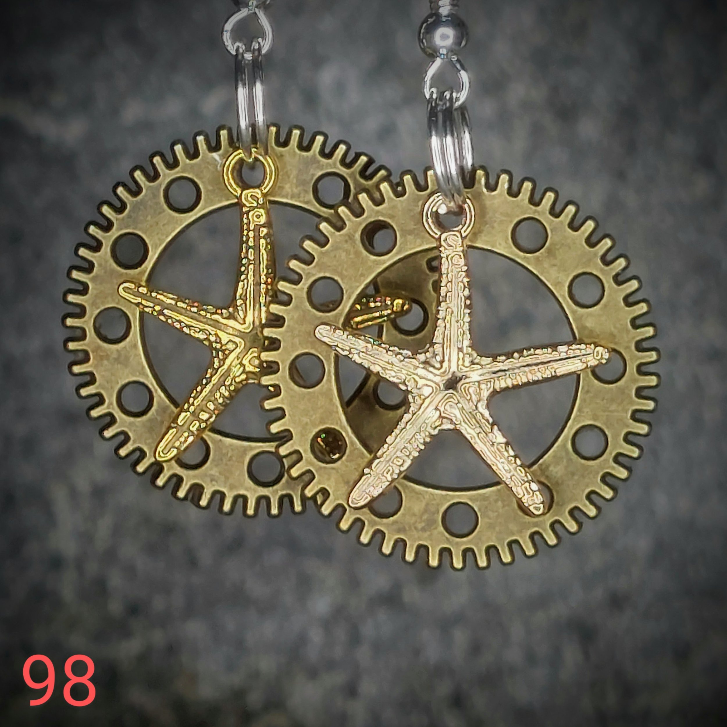 Steampunk Earrings No. 98