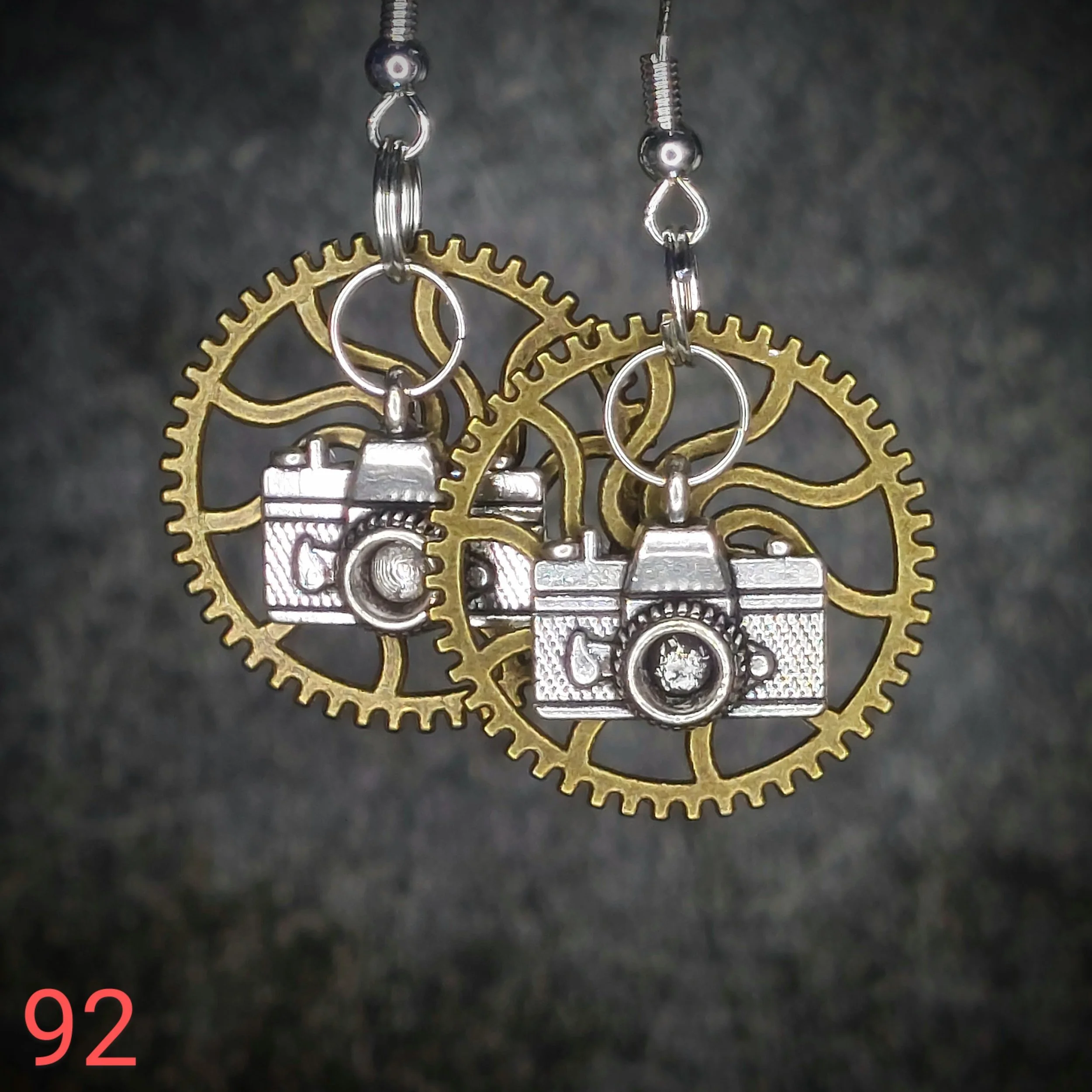 Steampunk Earrings No. 92