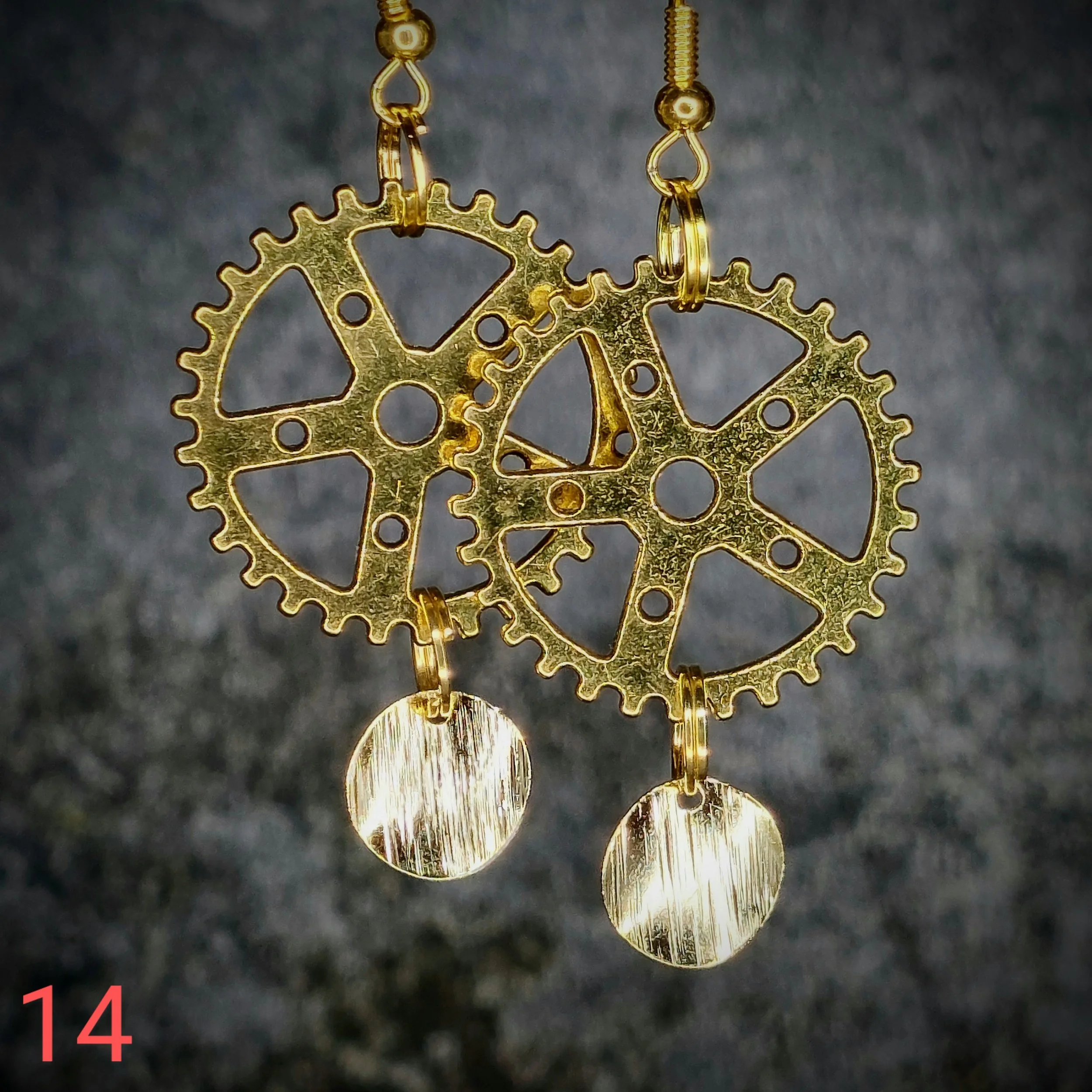 Steampunk Earrings No. 14