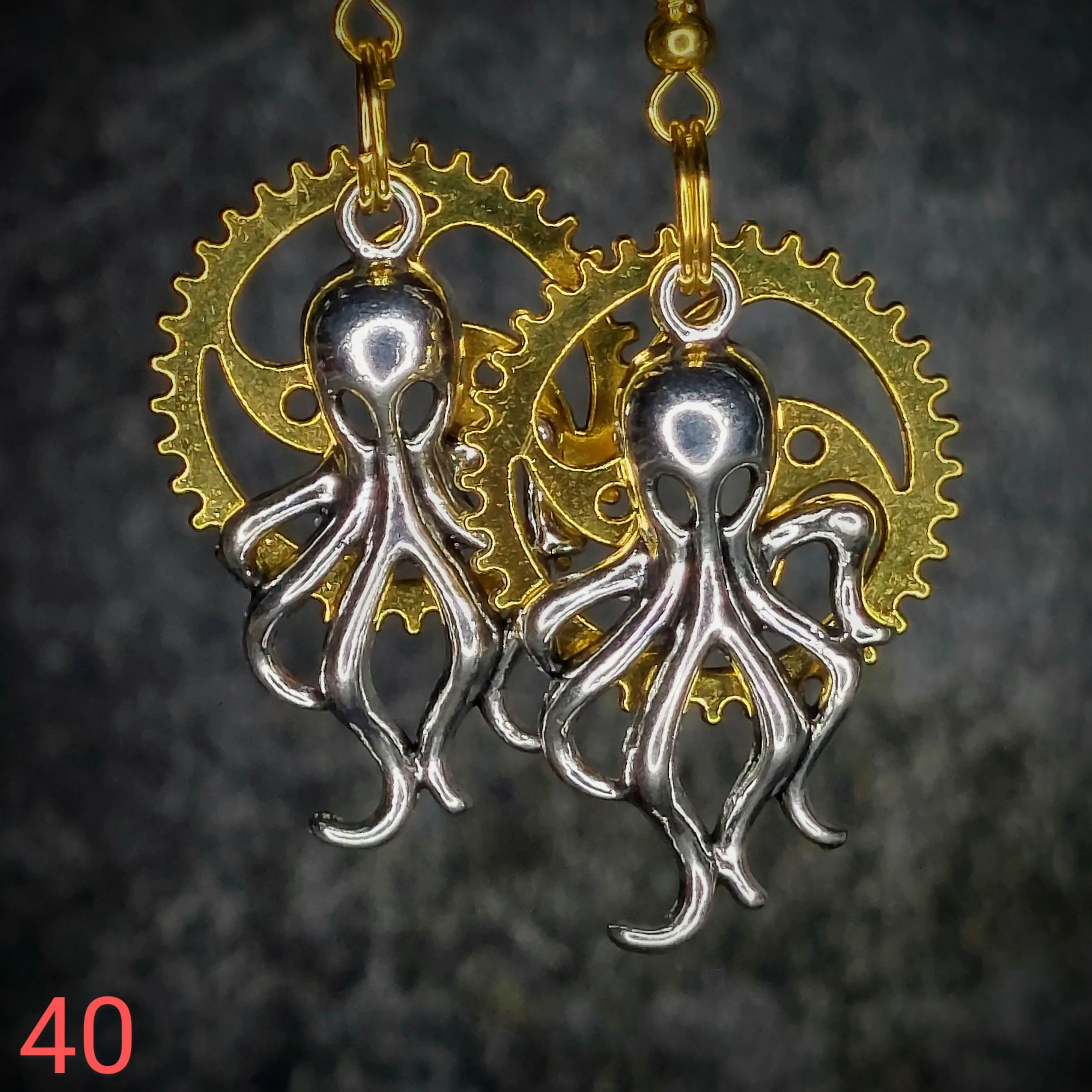 Steampunk Earrings No. 40