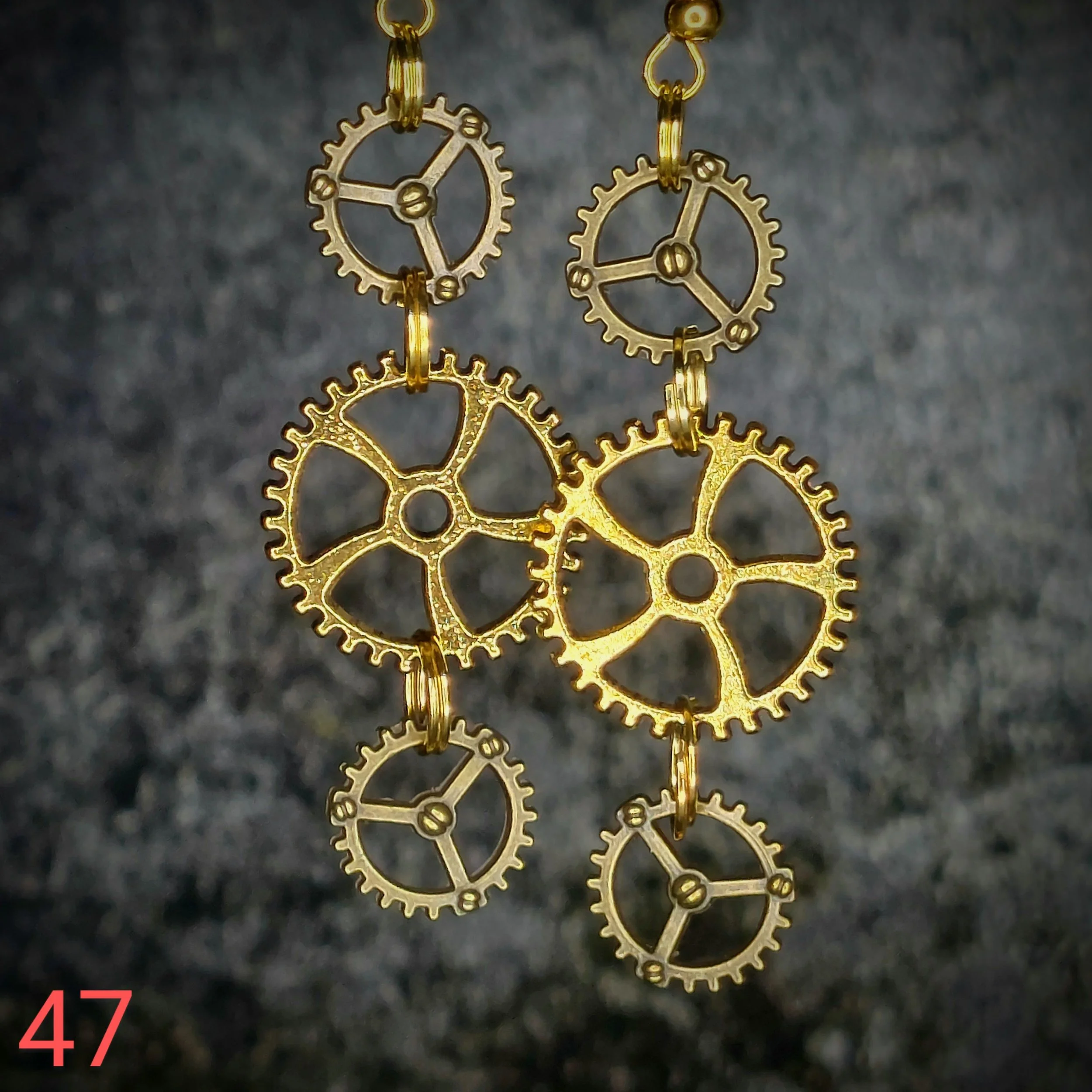 Steampunk Earrings No. 47