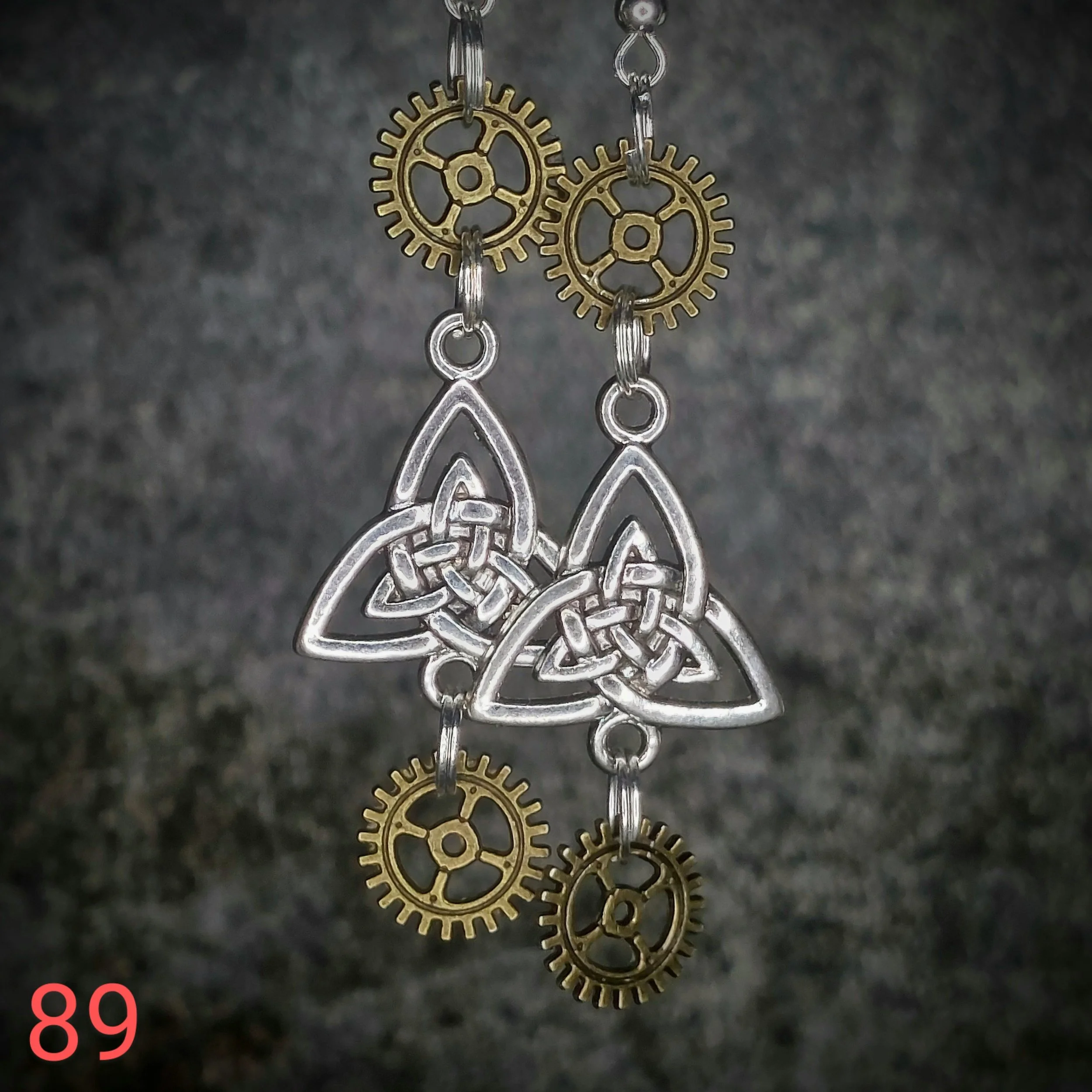 Steampunk Earrings No. 89