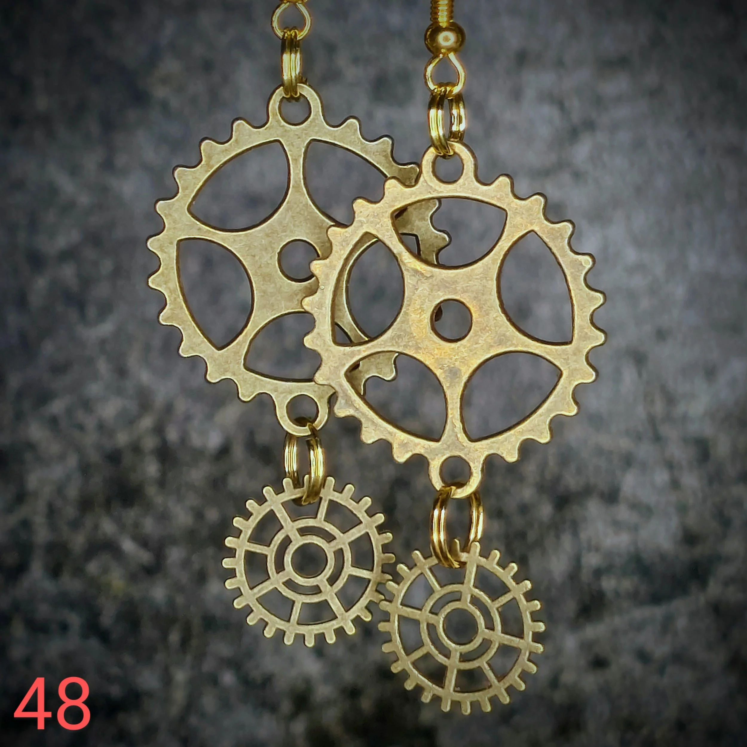 Steampunk Earrings No. 48