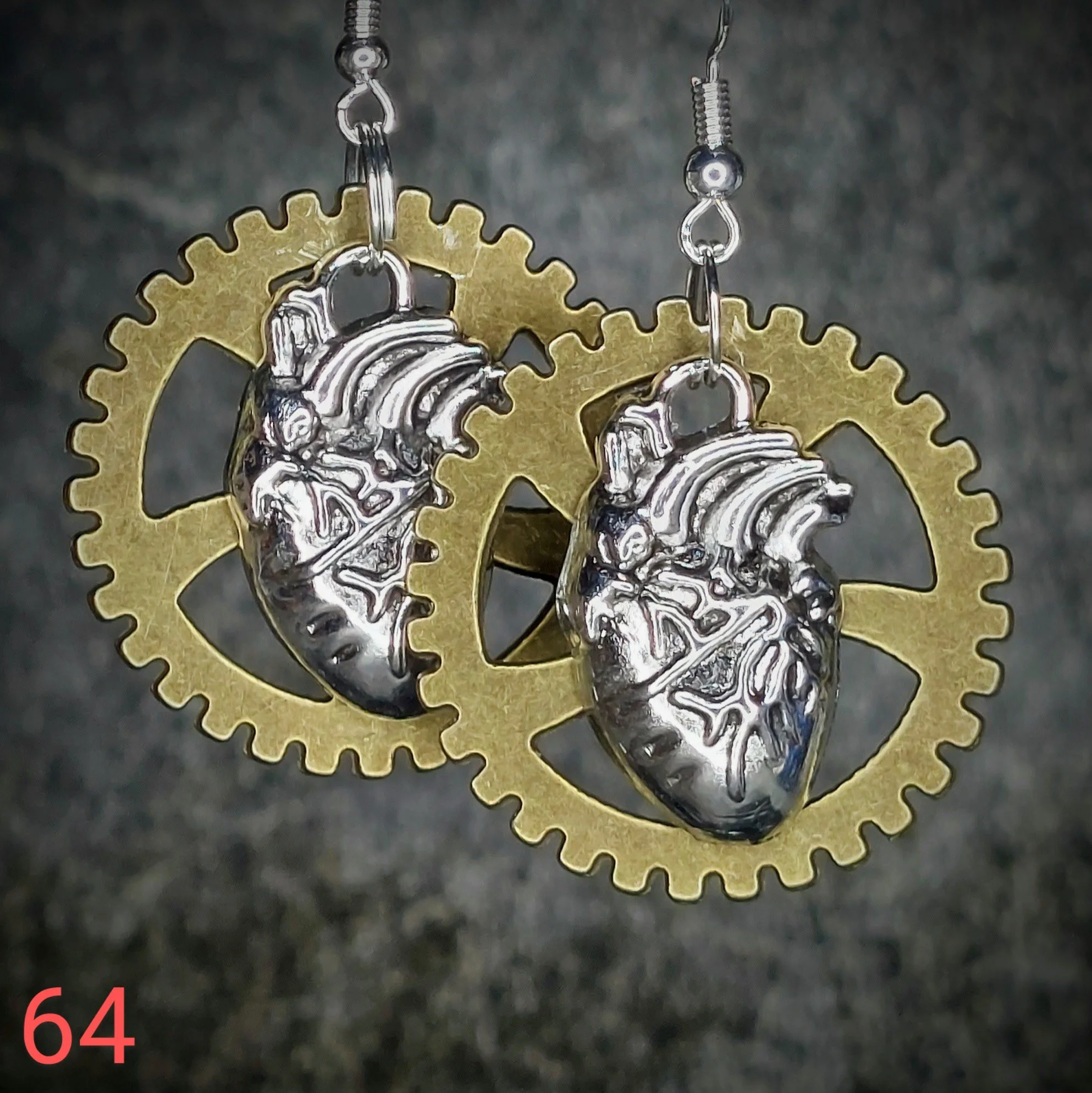 Steampunk Earrings No. 64