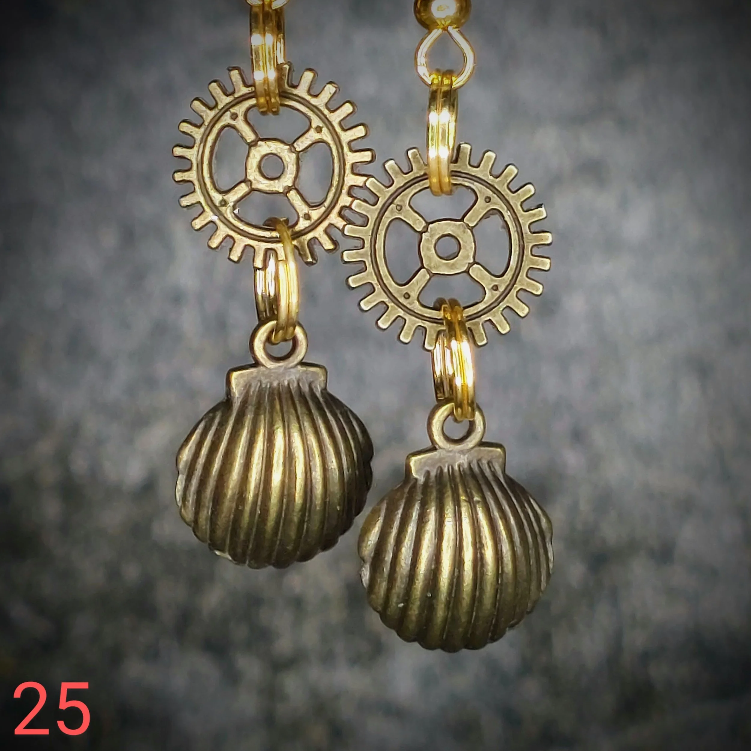 Steampunk Earrings No. 25