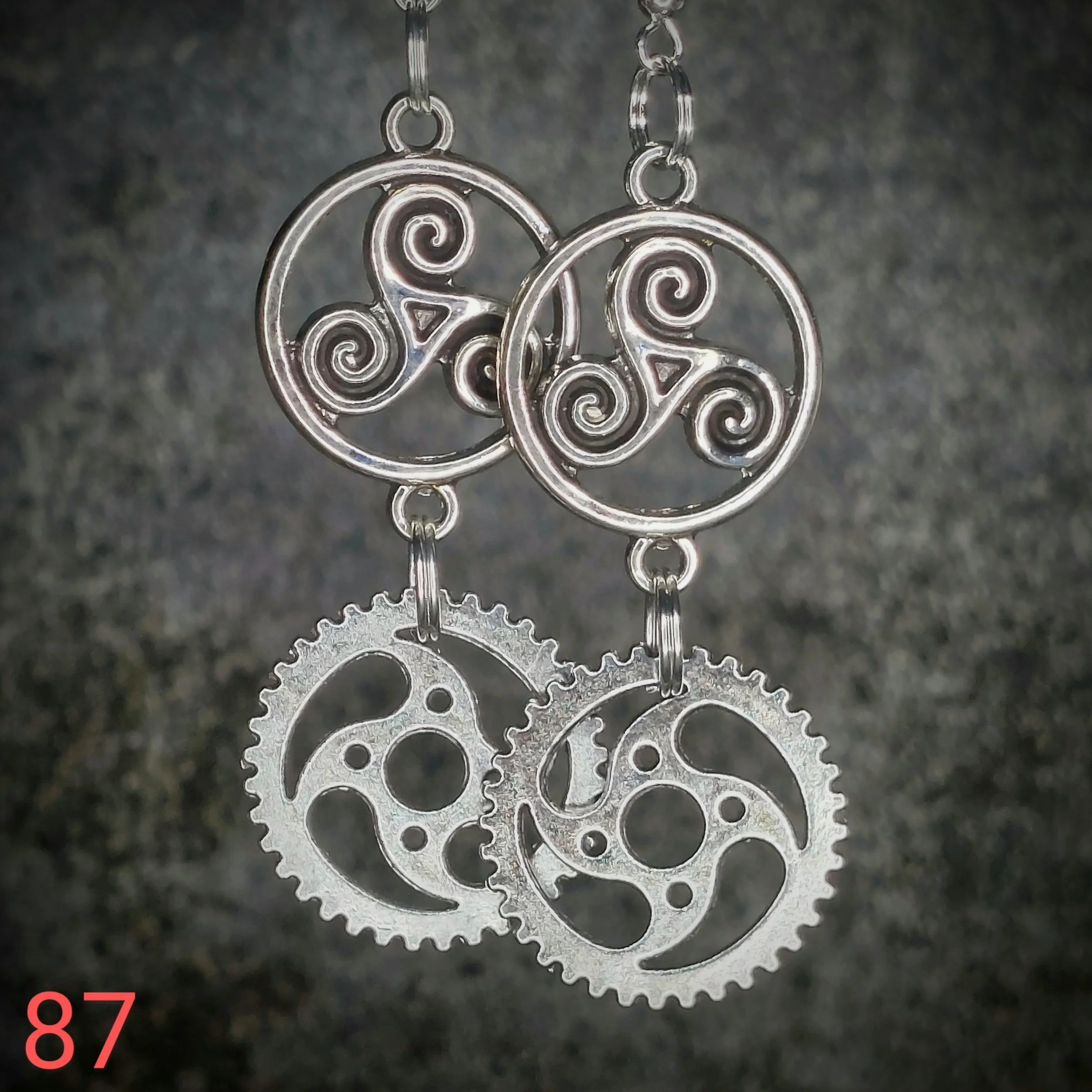 Steampunk Earrings No. 87