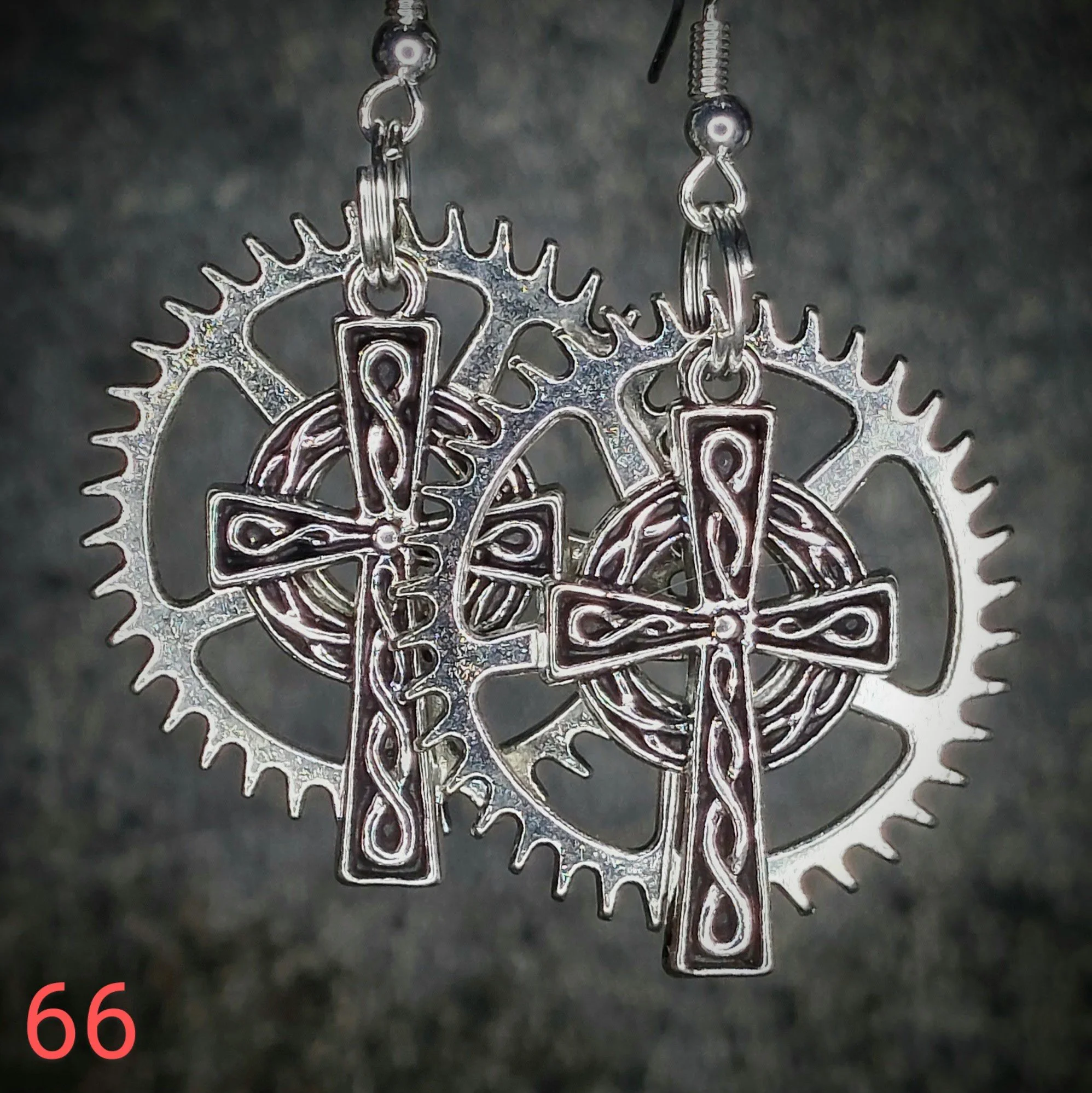 Steampunk Earrings No. 66