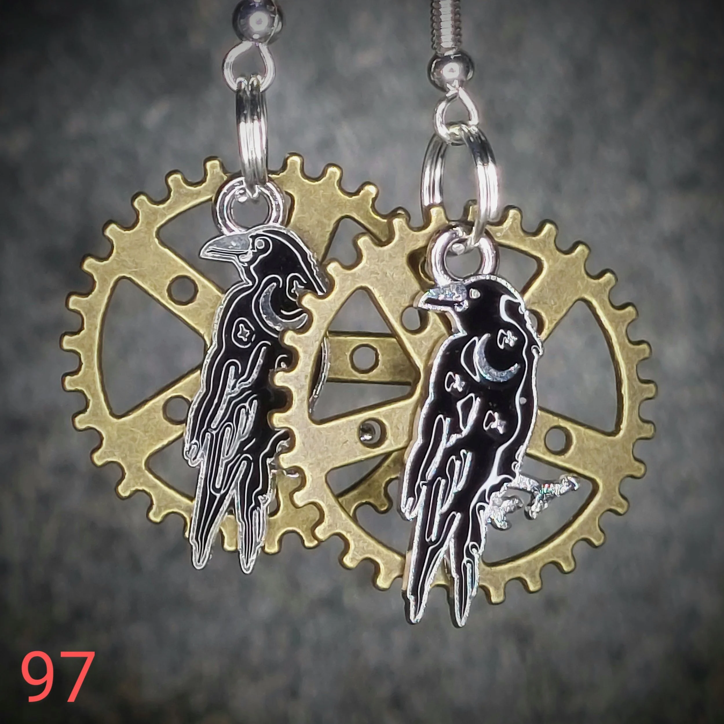 Steampunk Earrings No. 97