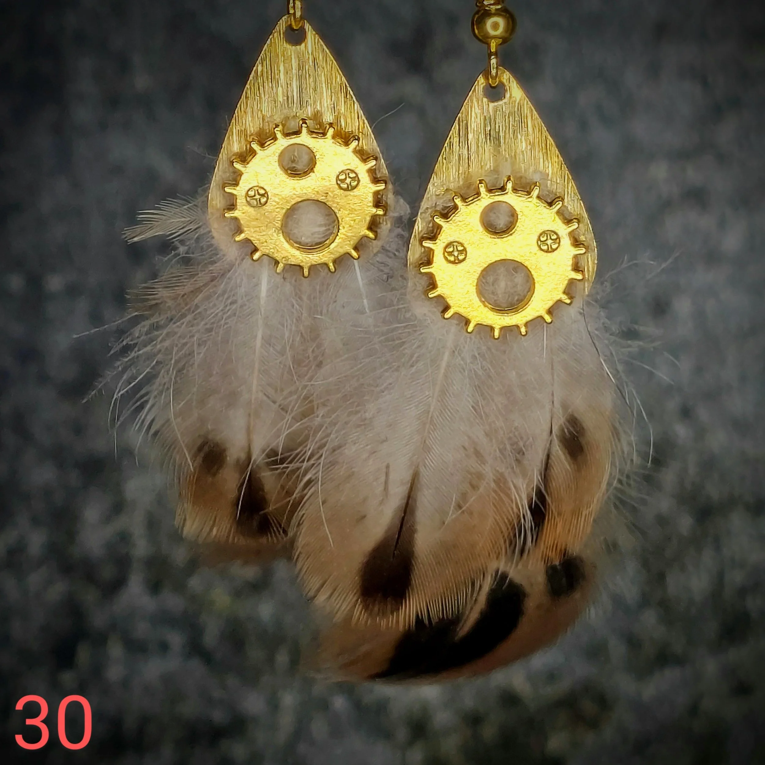 Steampunk Earrings No. 30