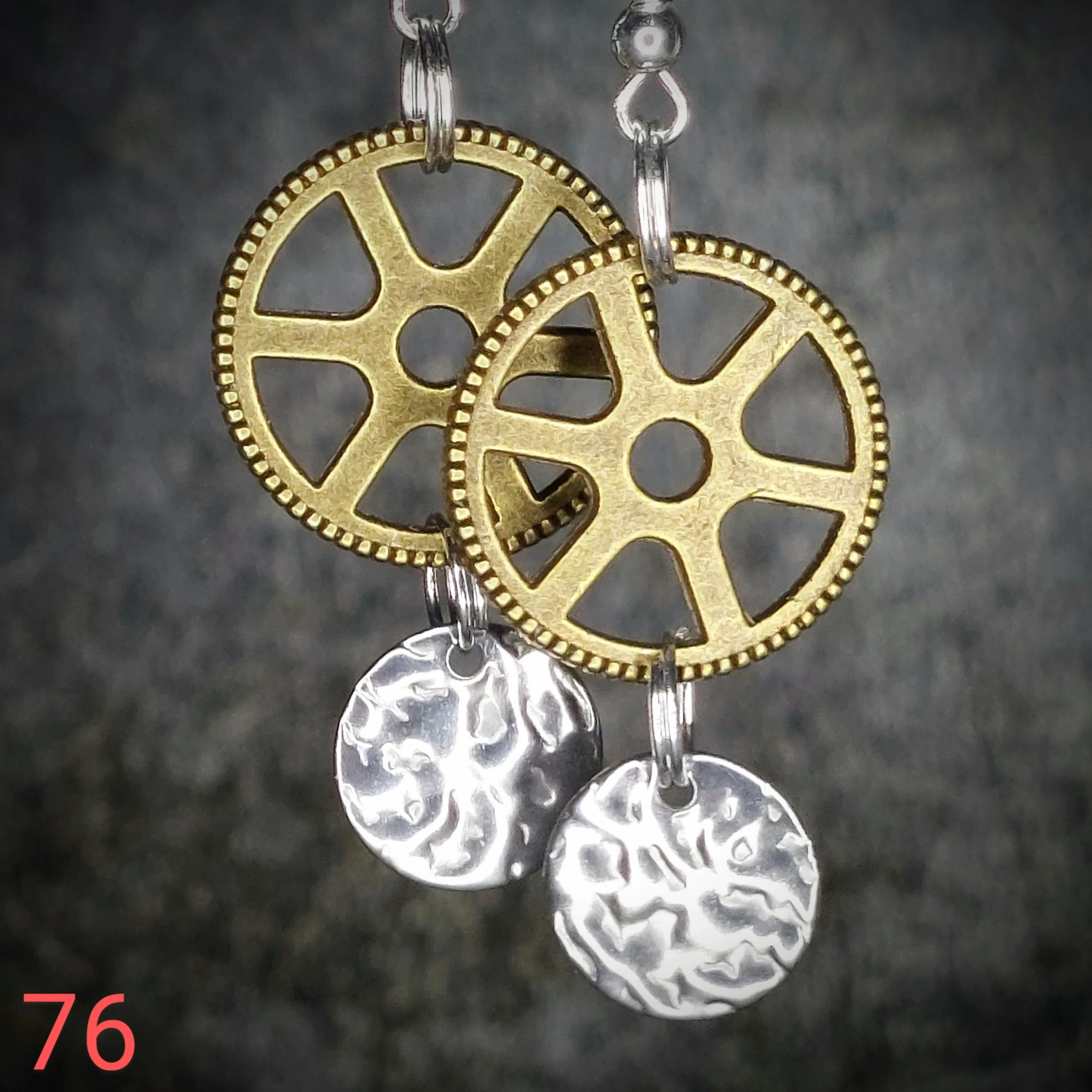 Steampunk Earrings No. 76