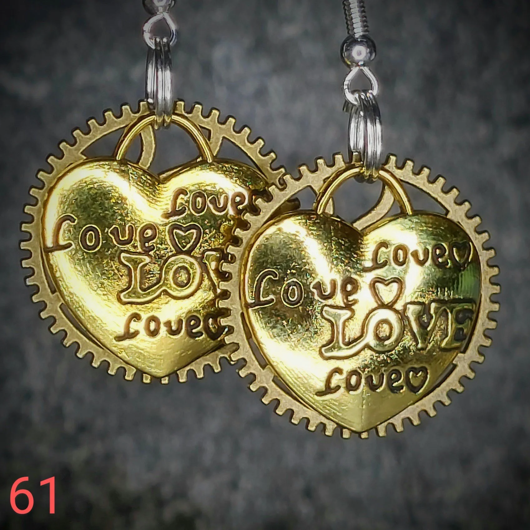 Steampunk Earrings No. 61