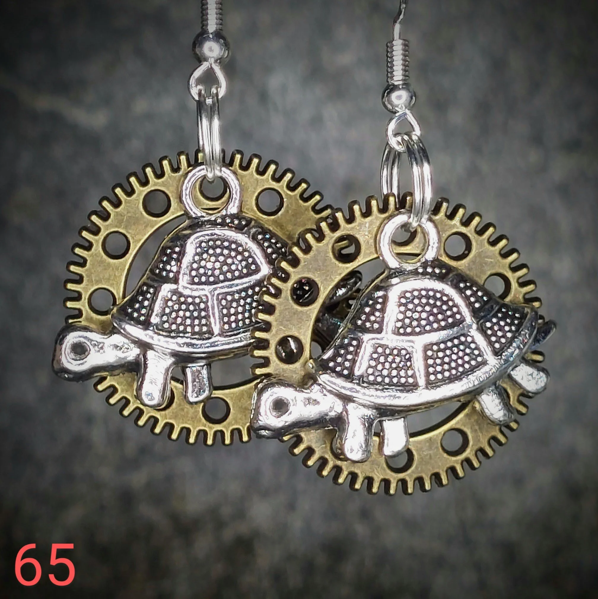 Steampunk Earrings No. 65