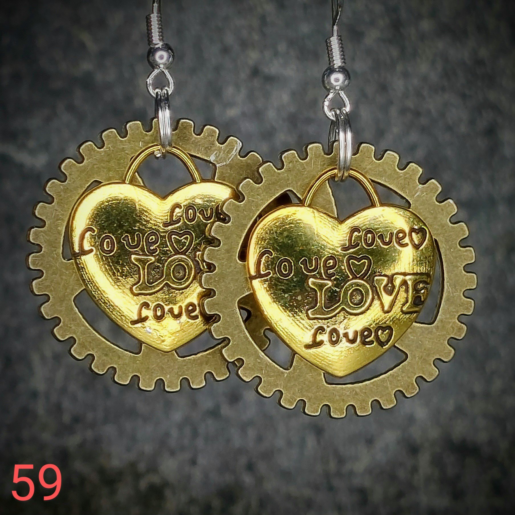 Steampunk Earrings No. 59