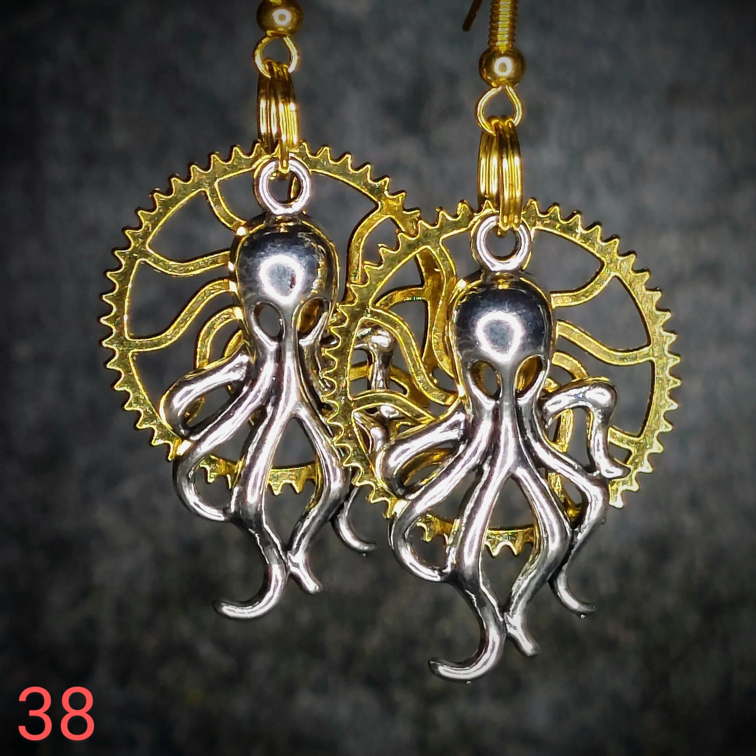 Steampunk Earrings No. 38