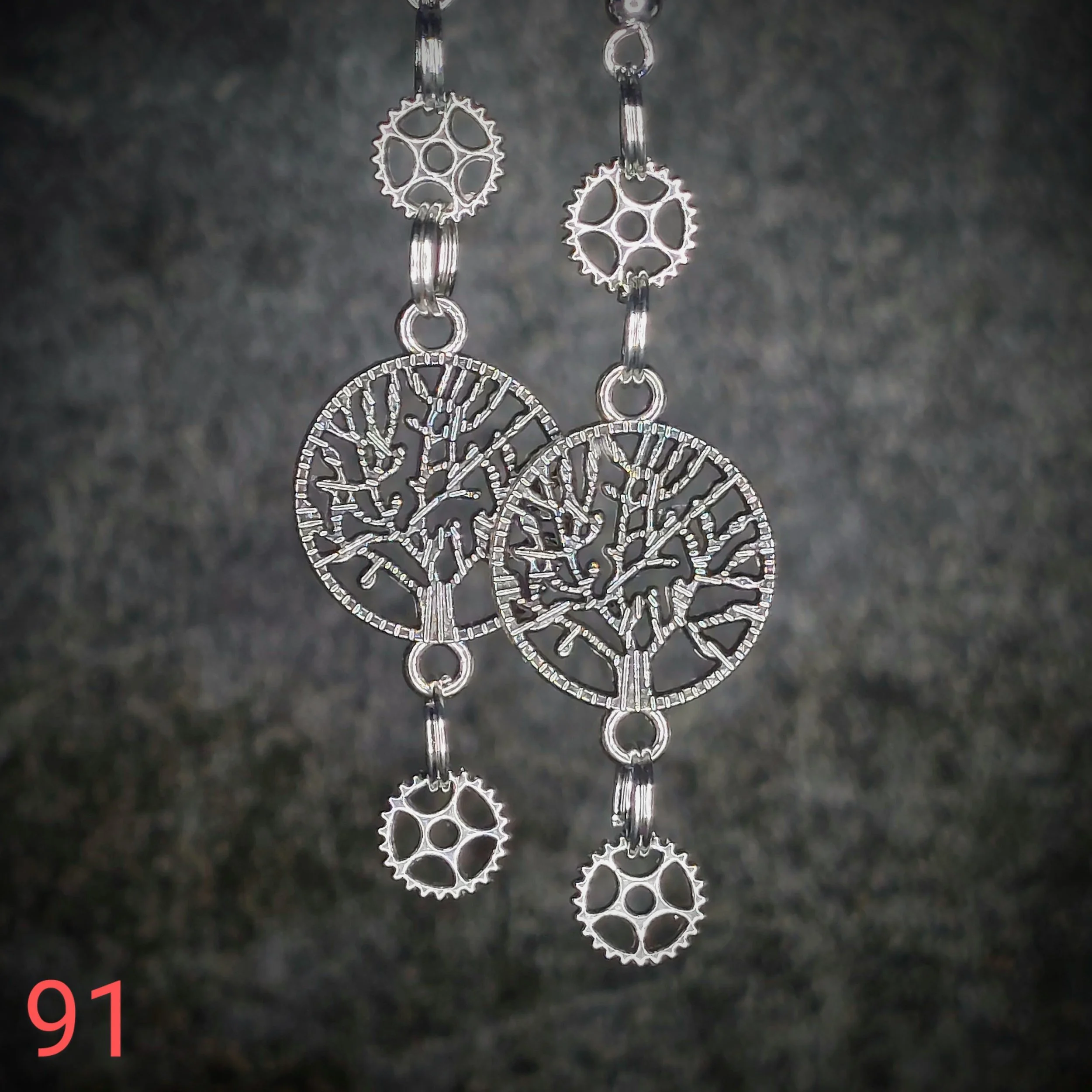Steampunk Earrings No. 91