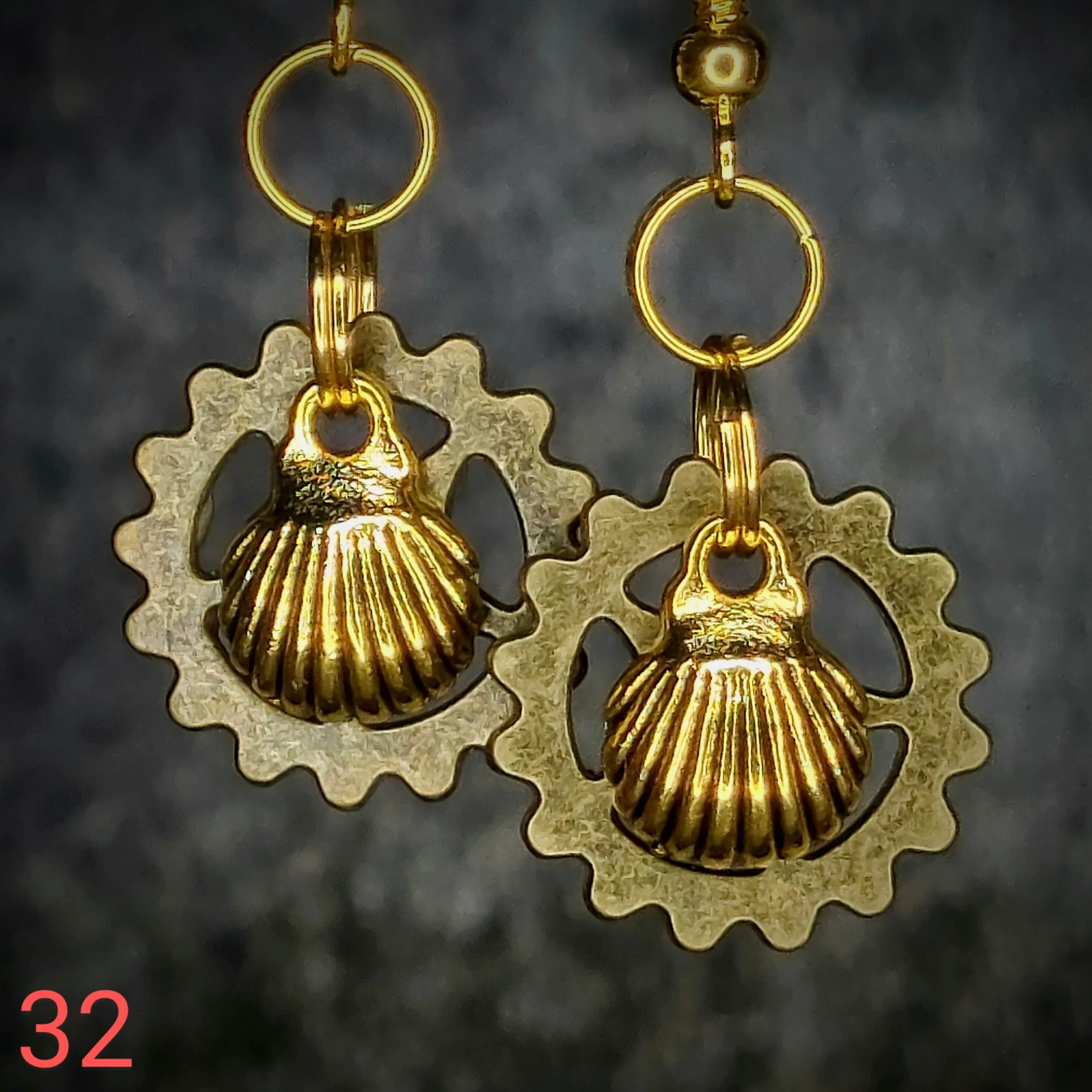 Steampunk Earrings No. 32