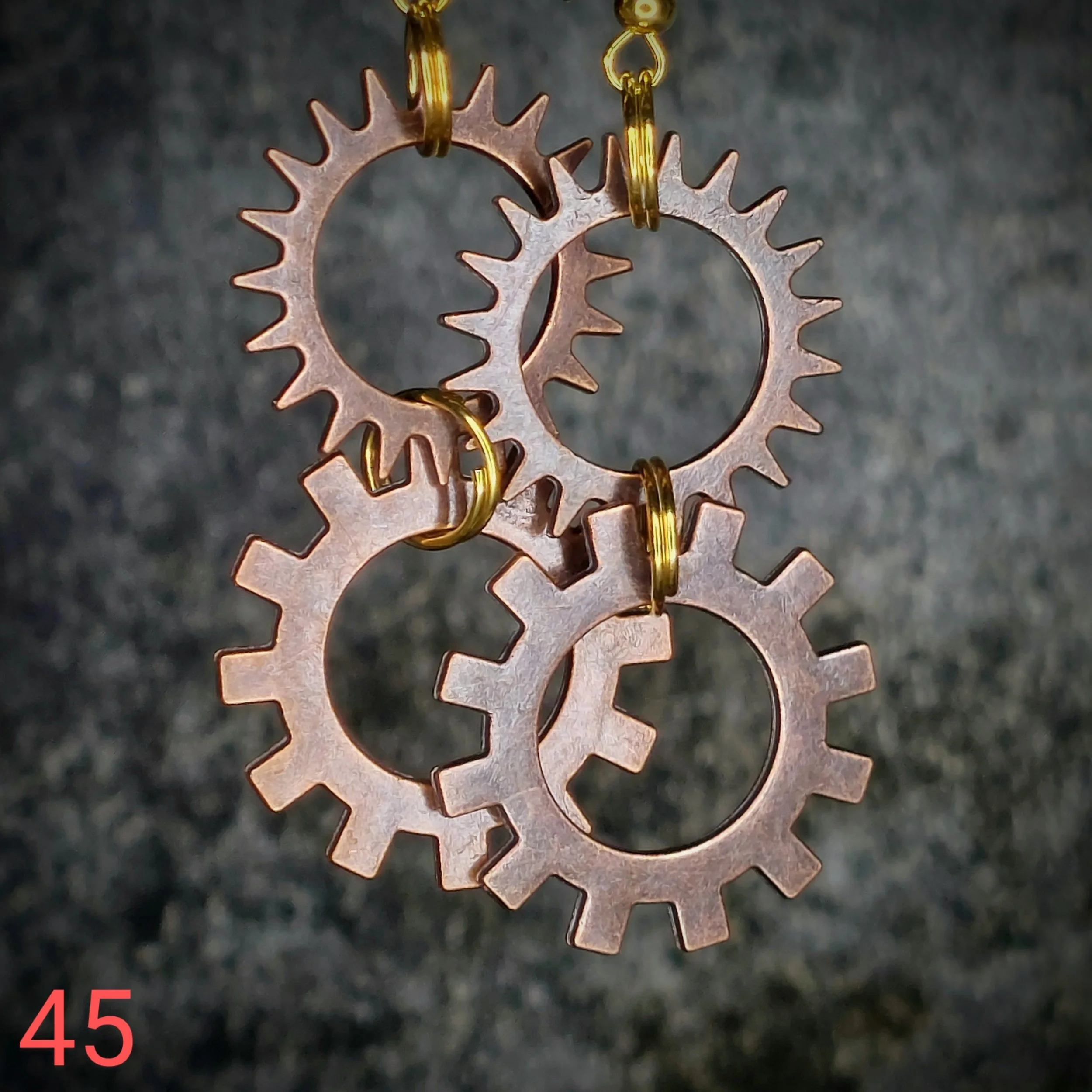 Steampunk Earrings No. 45