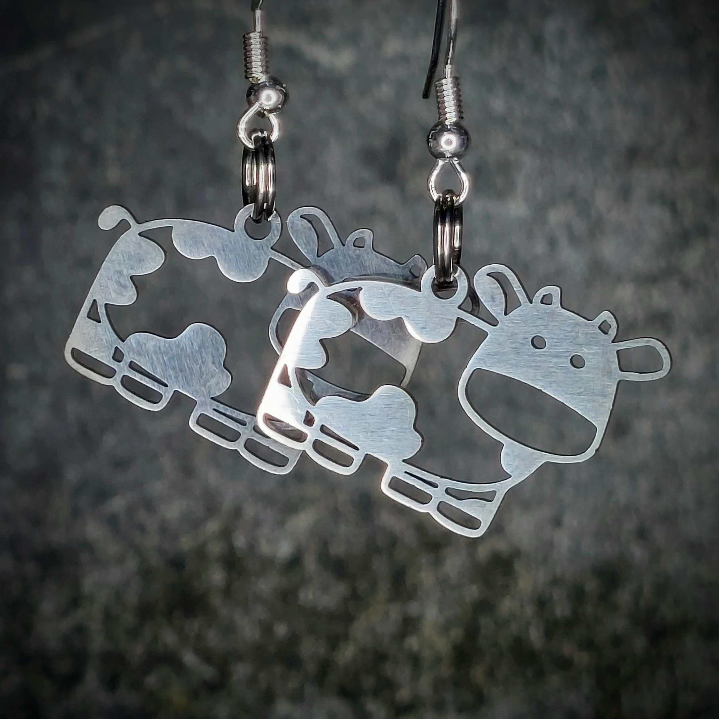 Cow Earrings