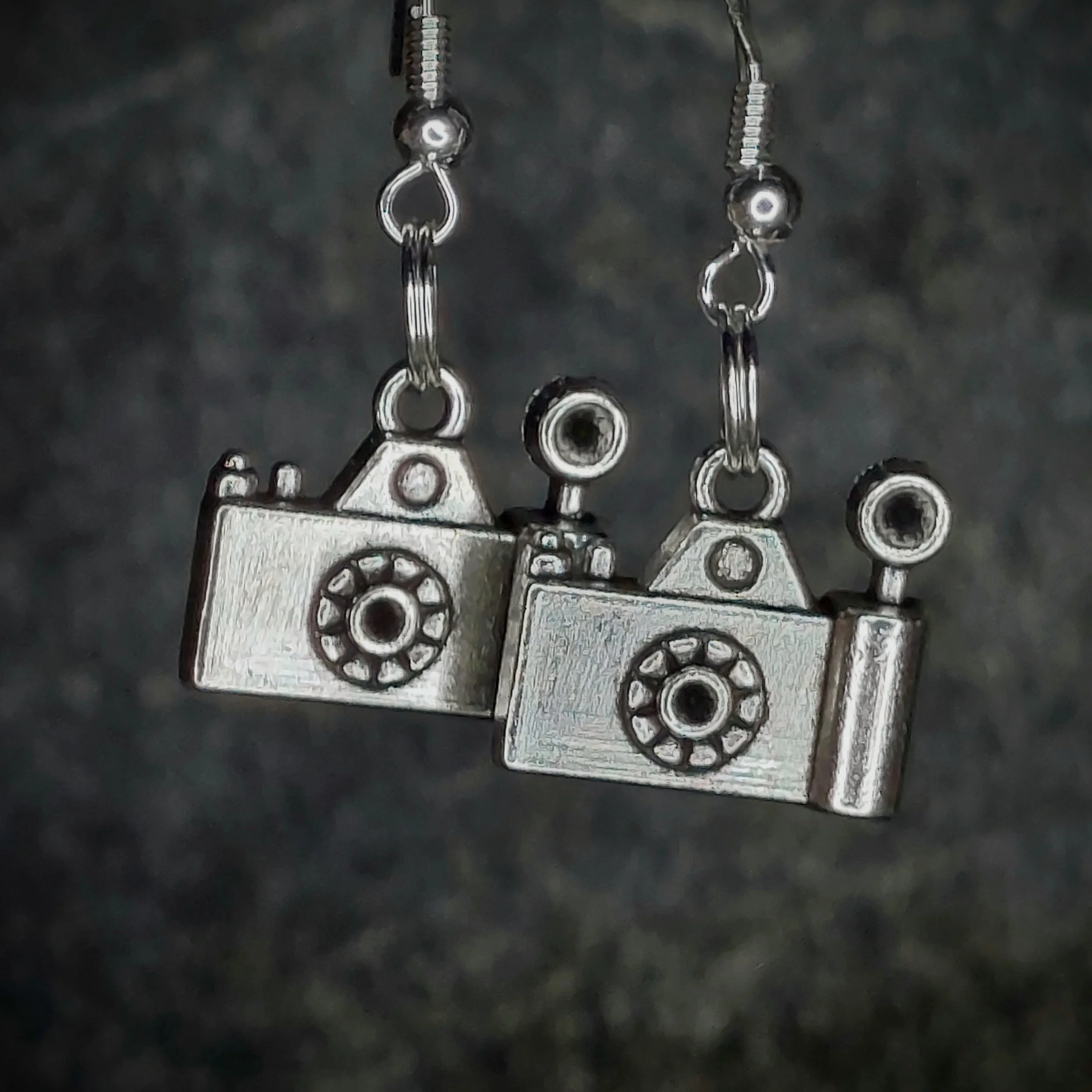 Camera Earrings 3
