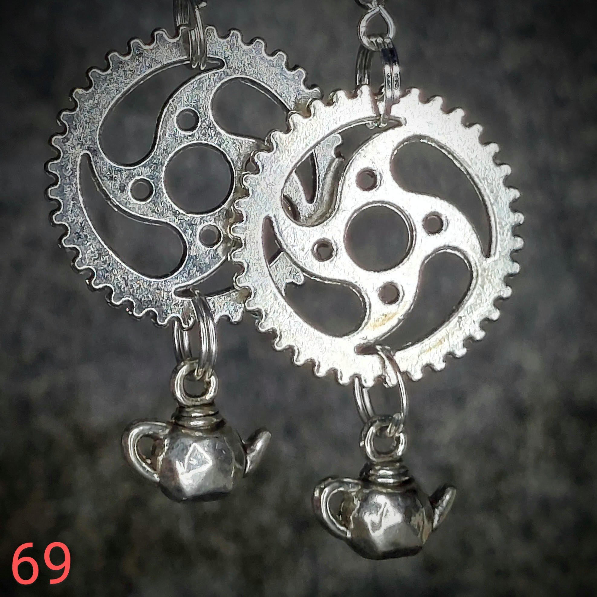 Steampunk Earrings No. 69