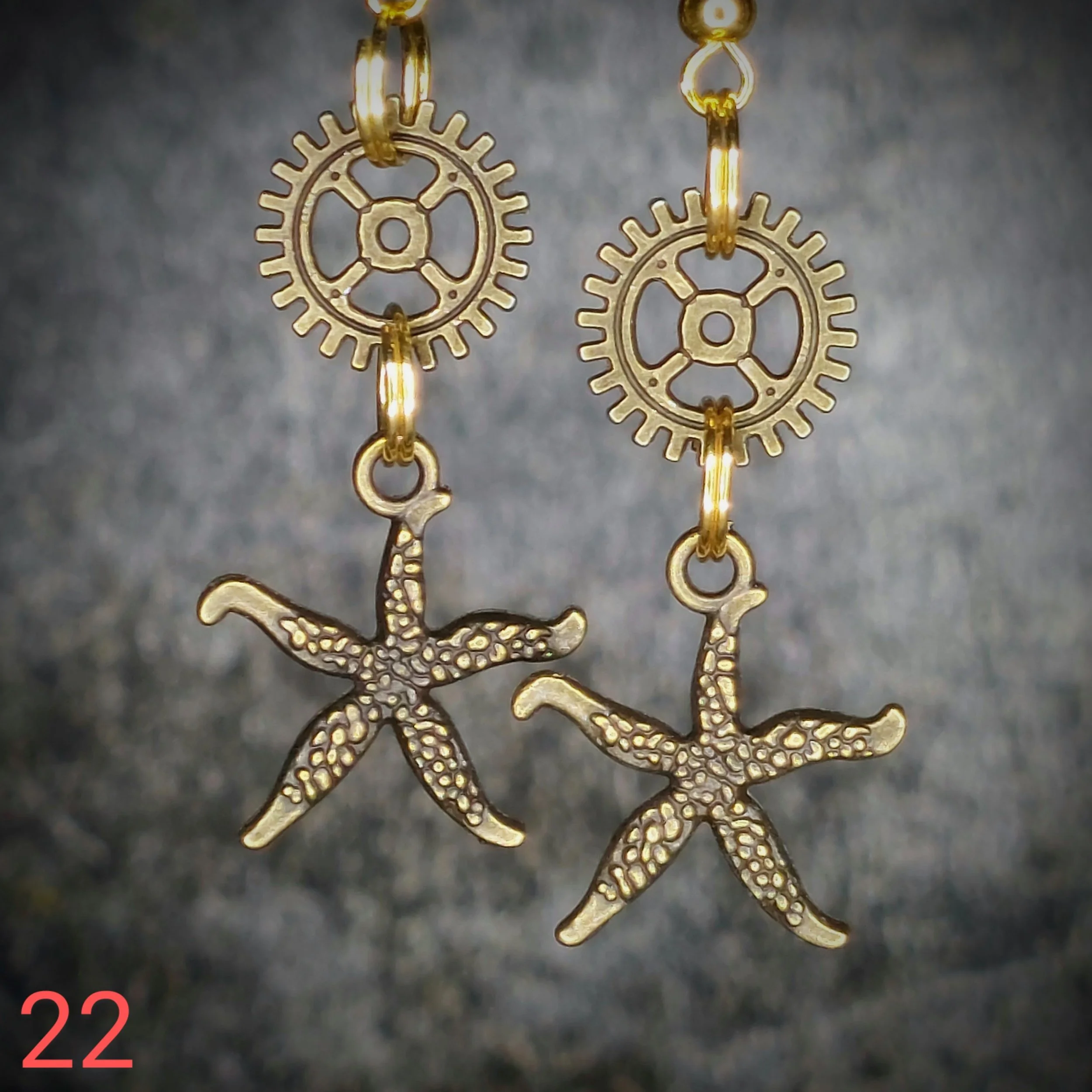 Steampunk Earrings No. 22