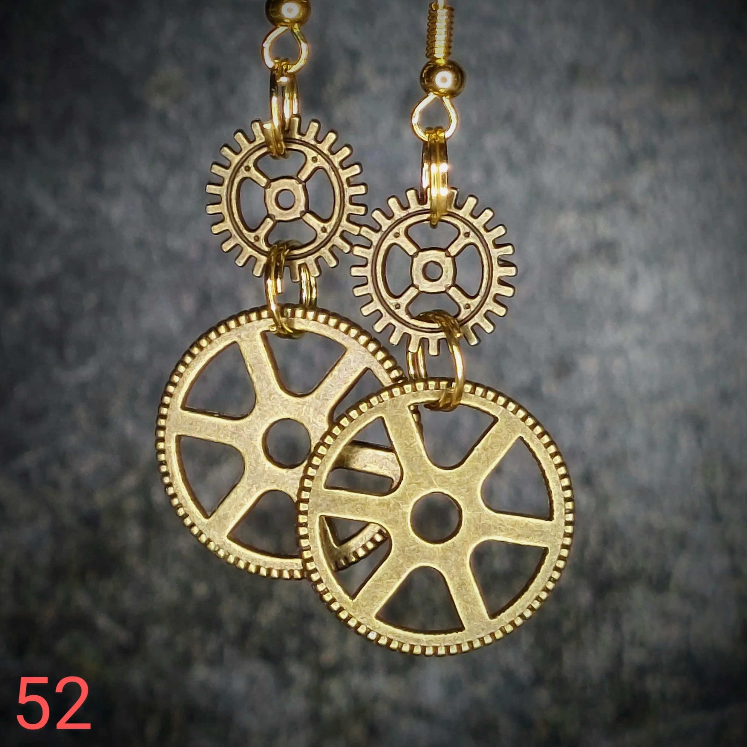Steampunk Earrings No. 52