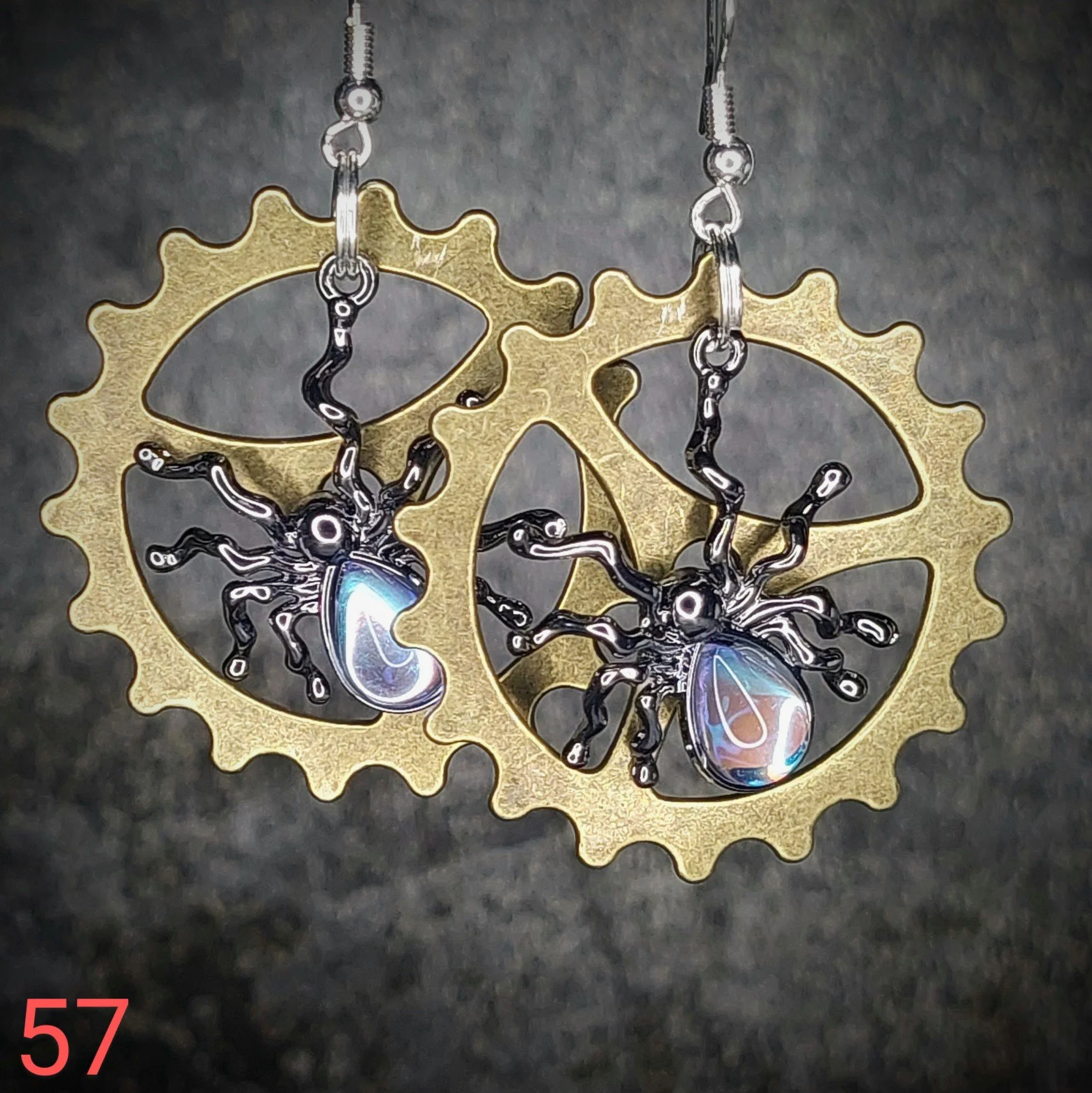 Steampunk Earrings No. 57
