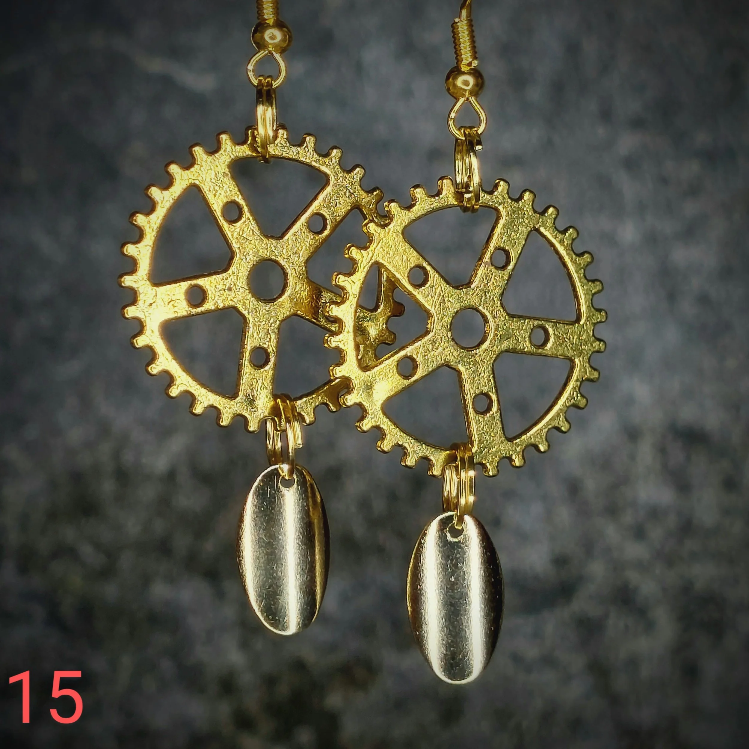 Steampunk Earrings No. 15