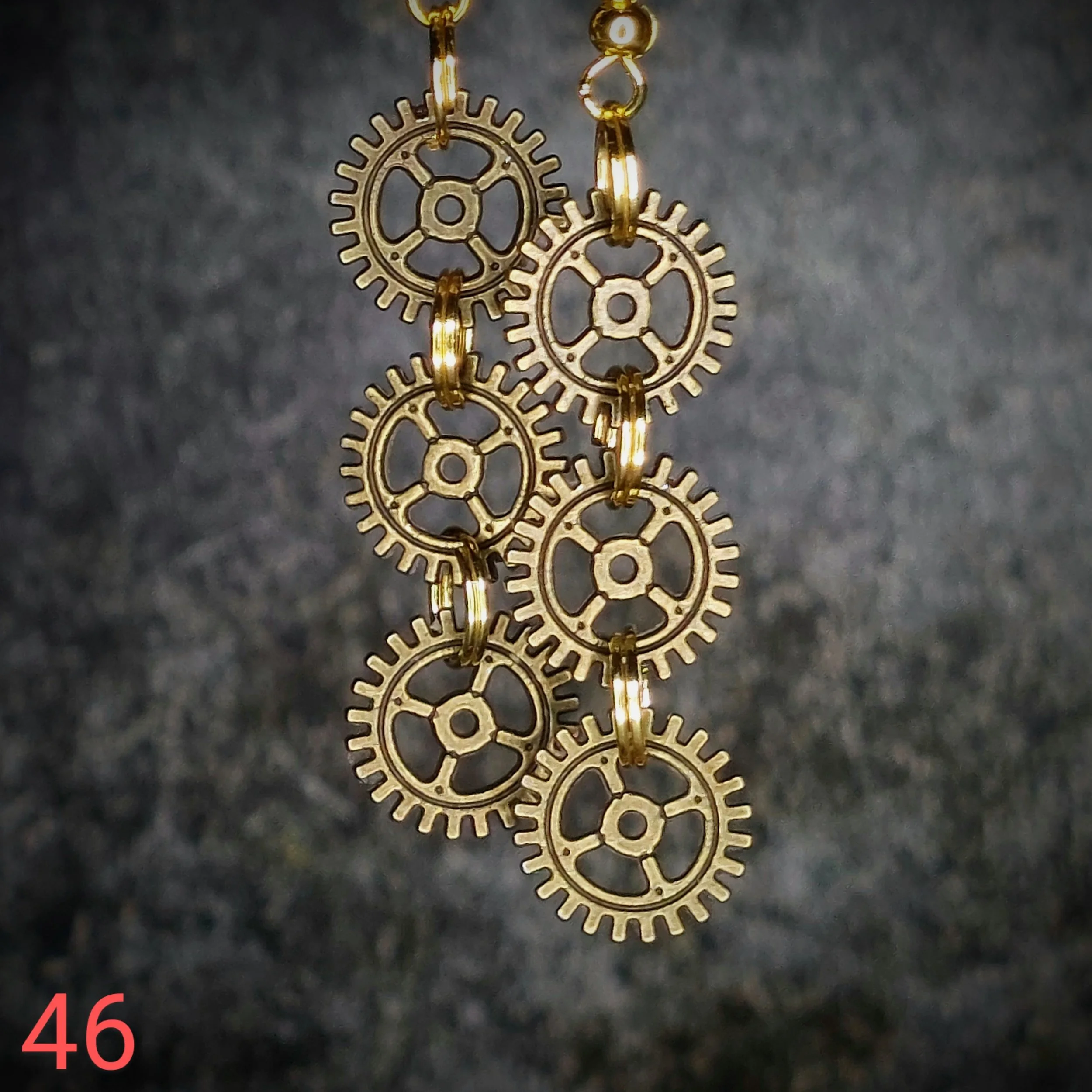 Steampunk Earrings No. 46