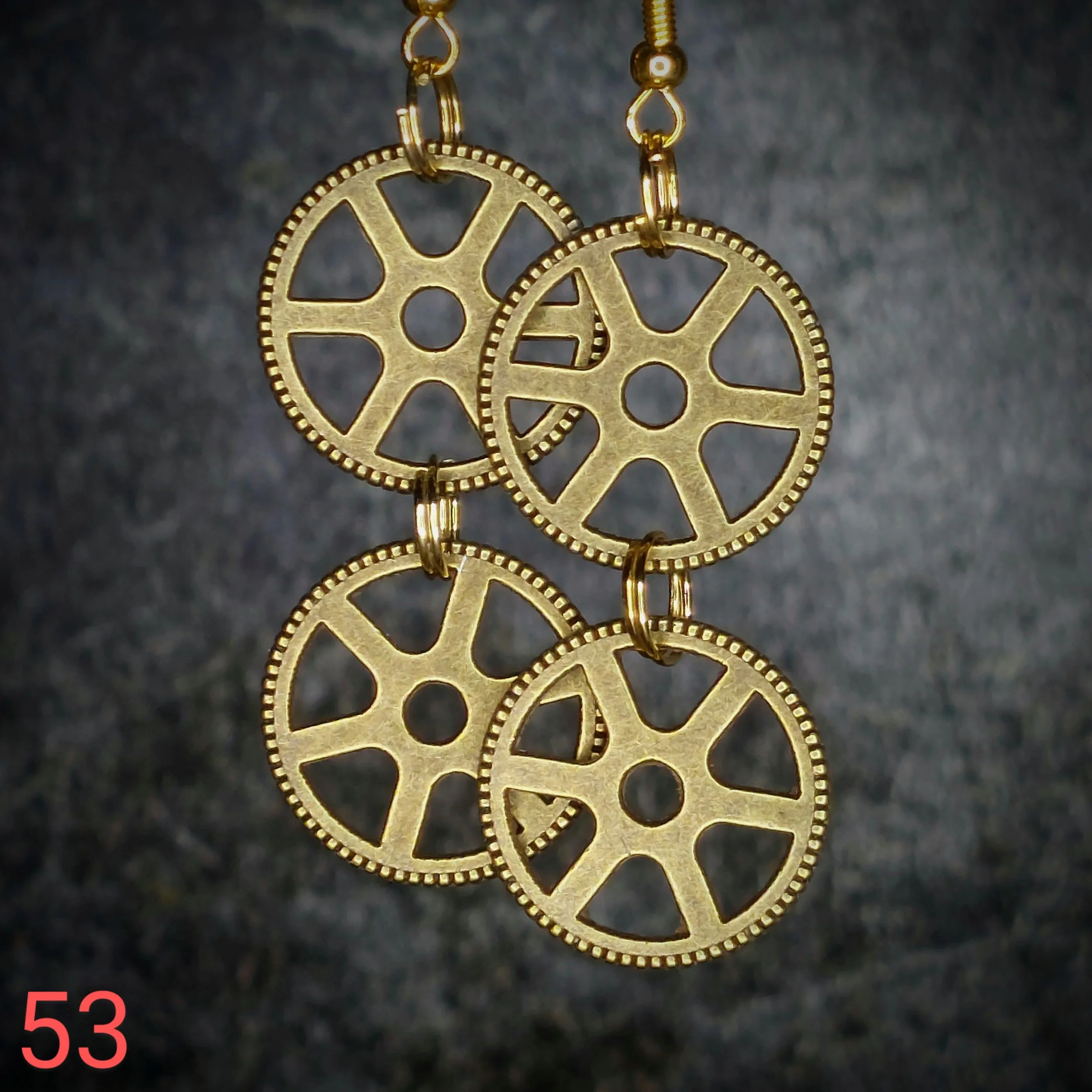 Steampunk Earrings No. 53