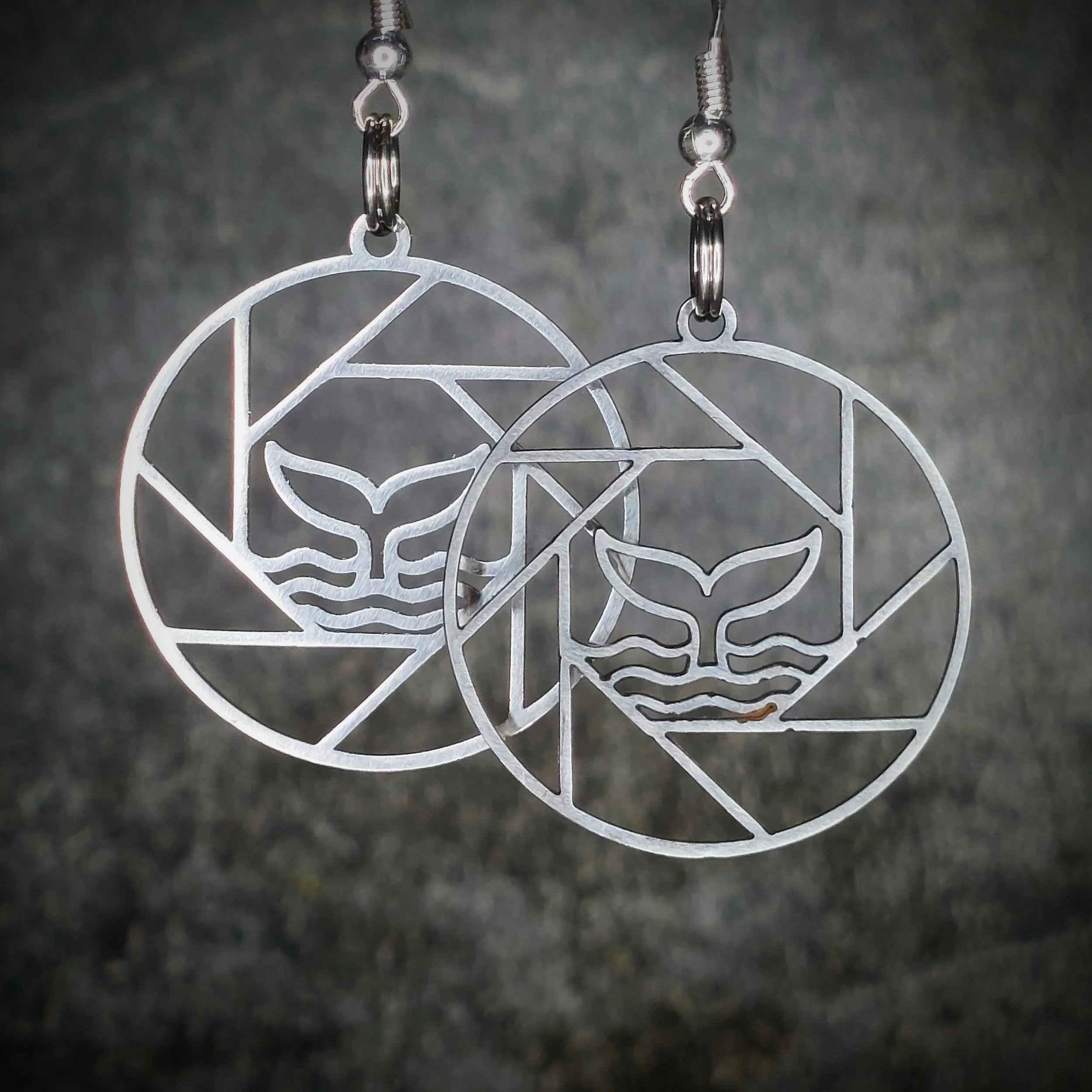 Mermaid Tail Stylised Earrings