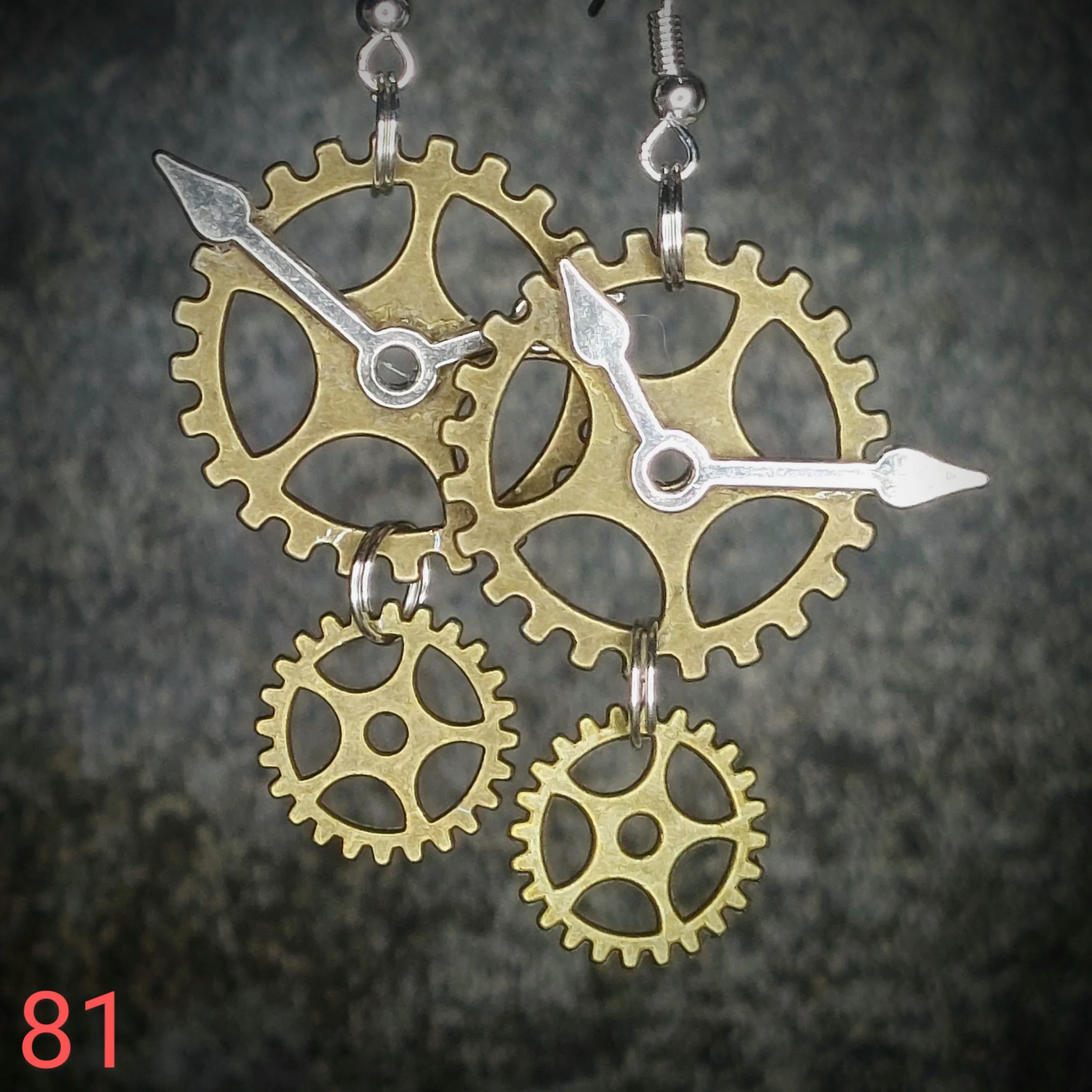 Steampunk Earrings No. 81